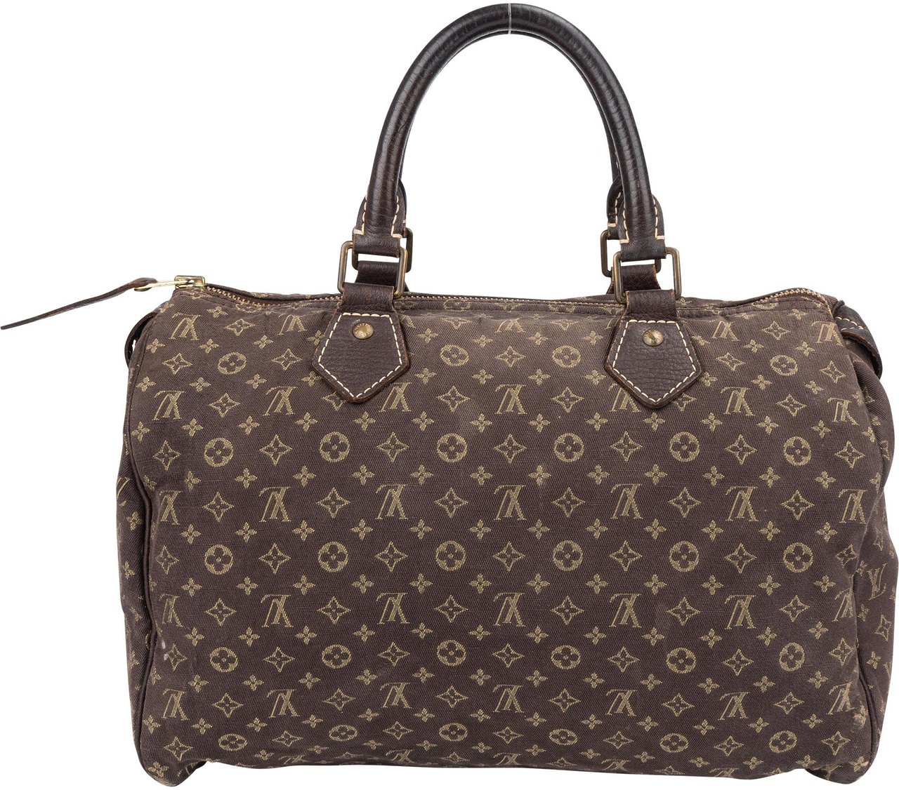 Louis Vuitton Louis Vuitton Mini Lin Monogram Speedy 30 Handbag Bruin