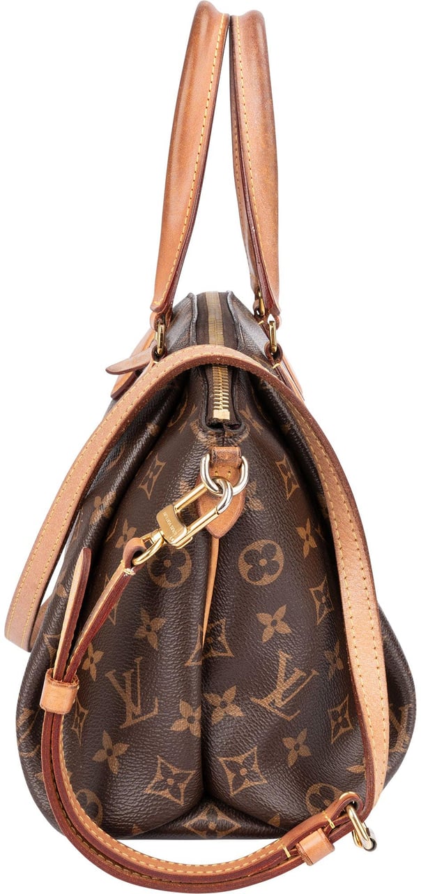 Louis Vuitton Louis Vuitton Canvas Monogram Rivoli PM Handbag Bruin