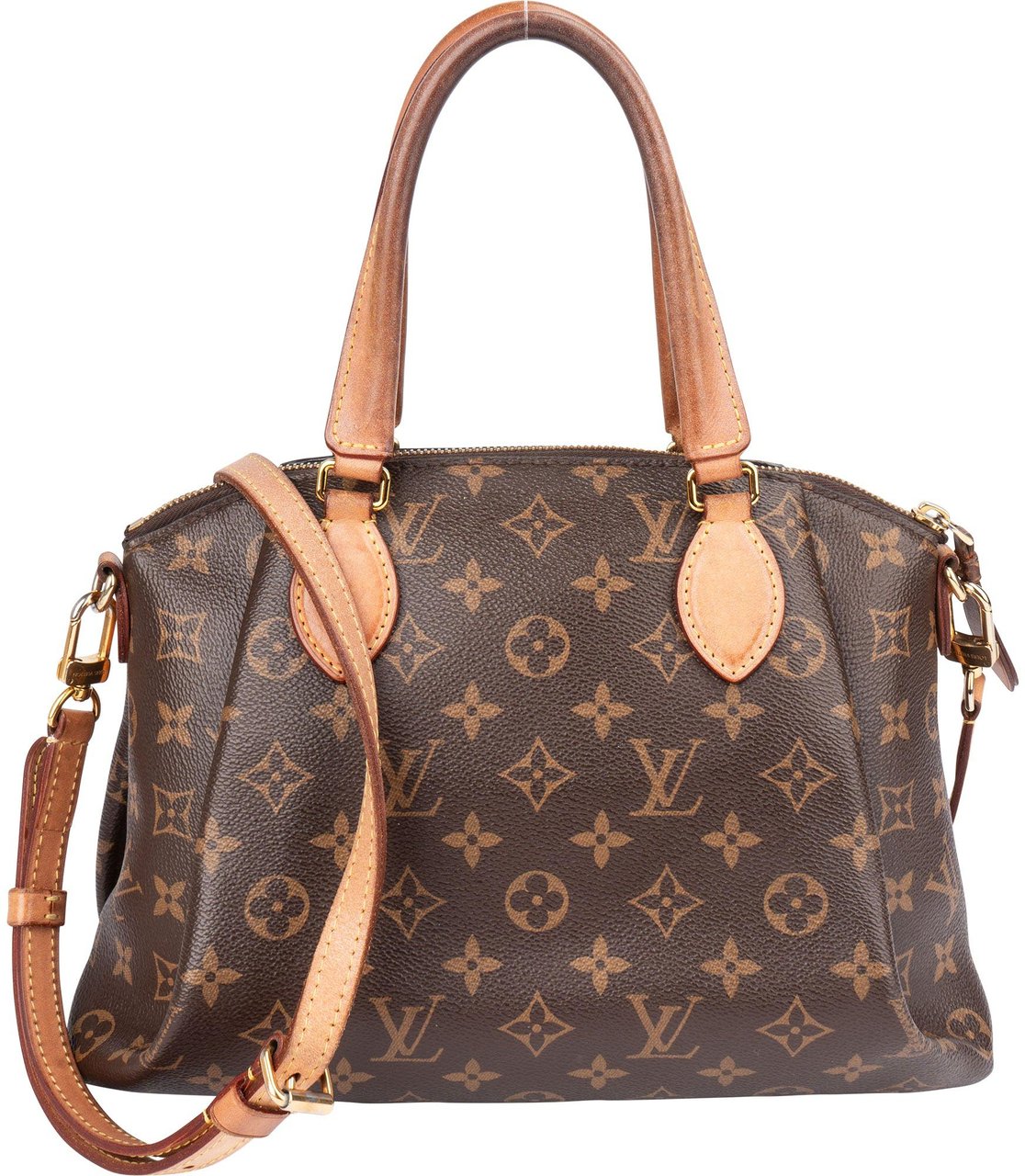 Louis Vuitton Louis Vuitton Canvas Monogram Rivoli PM Handbag Bruin