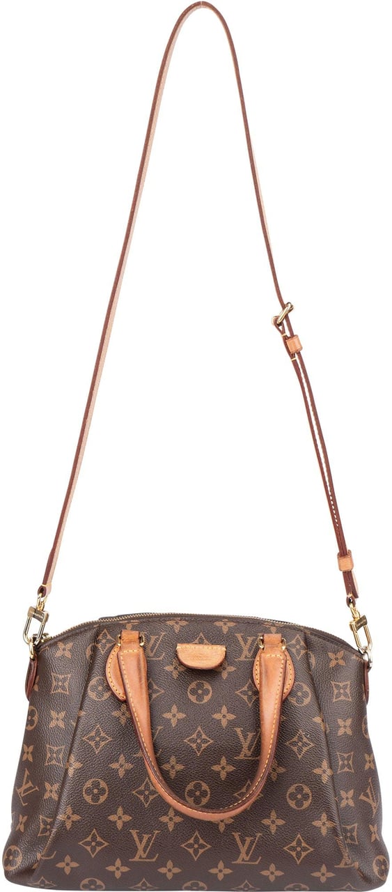 Louis Vuitton Louis Vuitton Canvas Monogram Rivoli PM Handbag Bruin