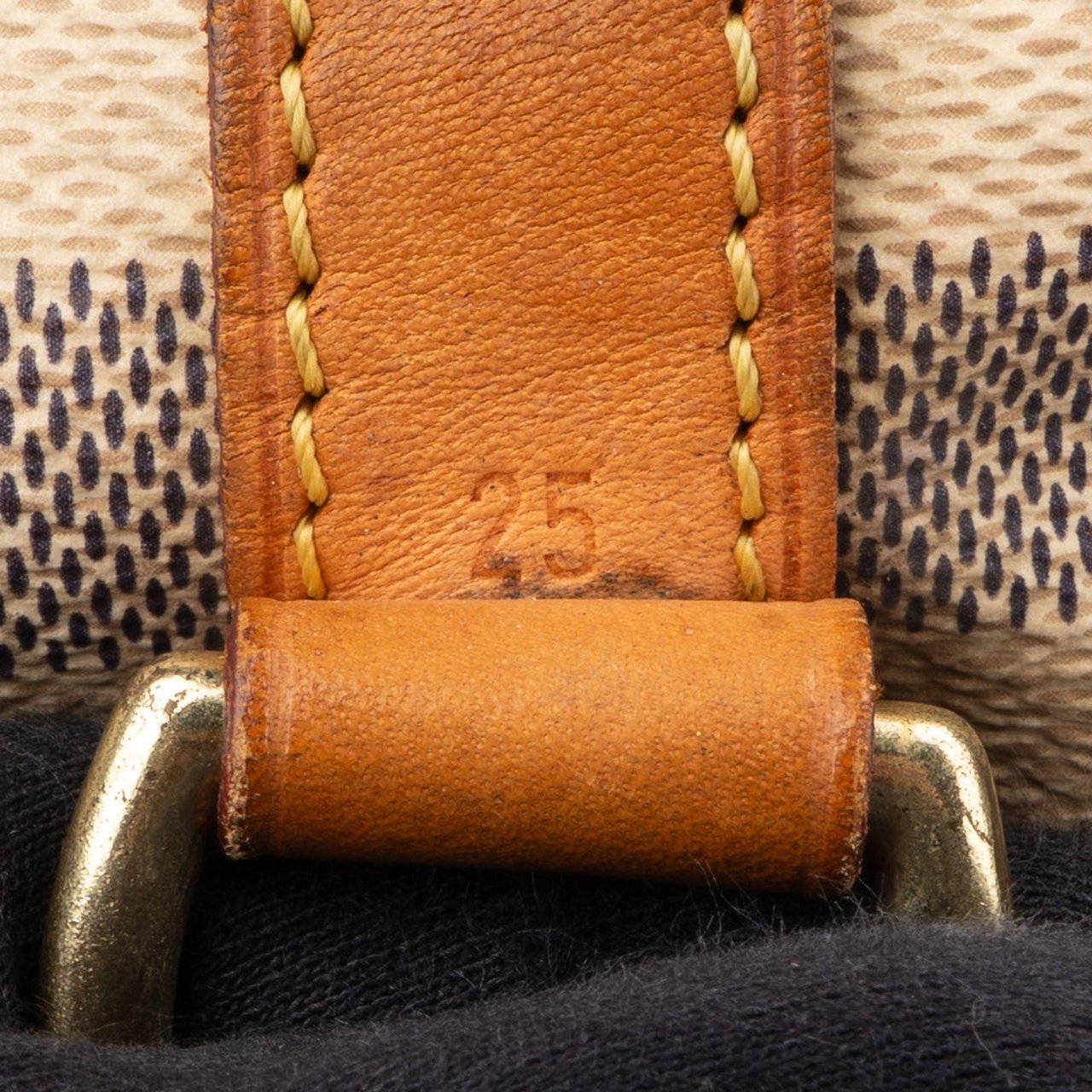 Louis Vuitton Louis Vuitton Damier Azur Monogram Speedy 25 Handbag Wit