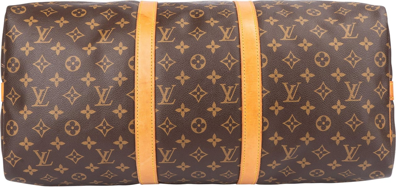 Louis Vuitton Louis Vuitton Canvas Monogram Keepall 50 Bandouliere Bruin