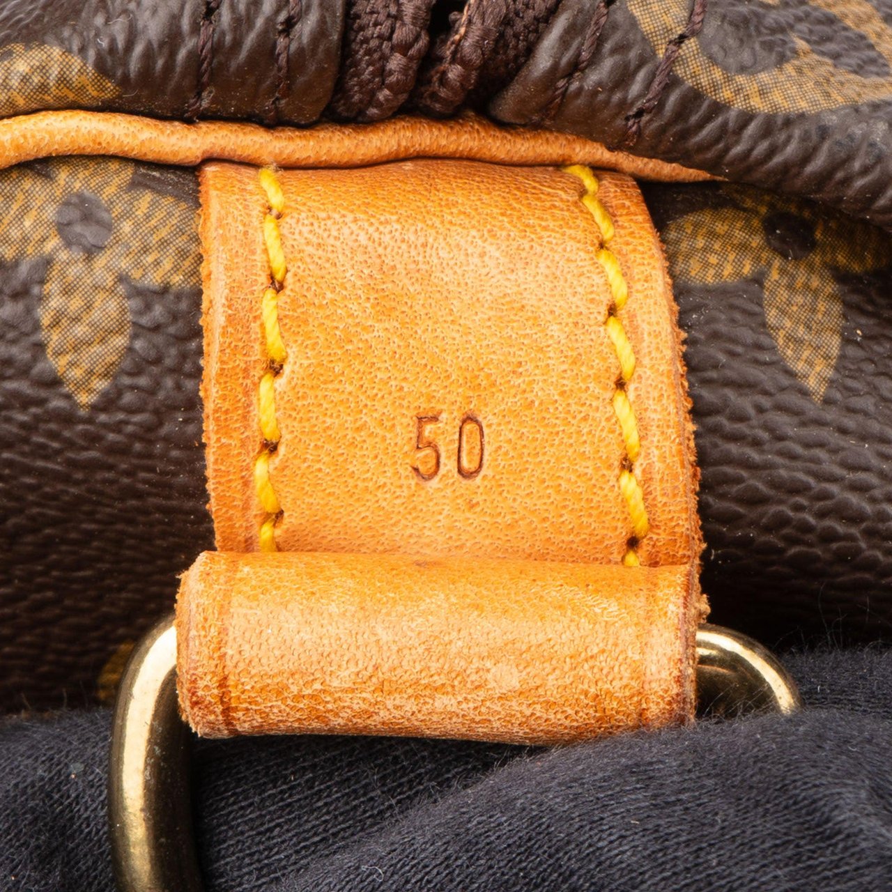 Louis Vuitton Louis Vuitton Canvas Monogram Keepall 50 Bandouliere Bruin