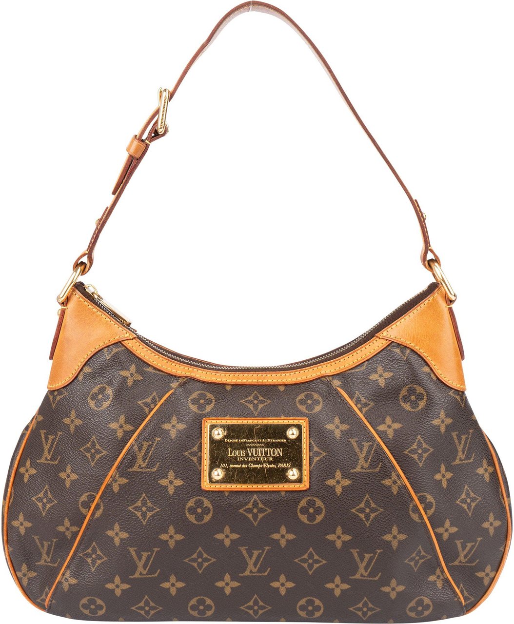 Louis Vuitton Louis Vuitton Canvas Monogram Thames GM Shoulder Bag Bruin