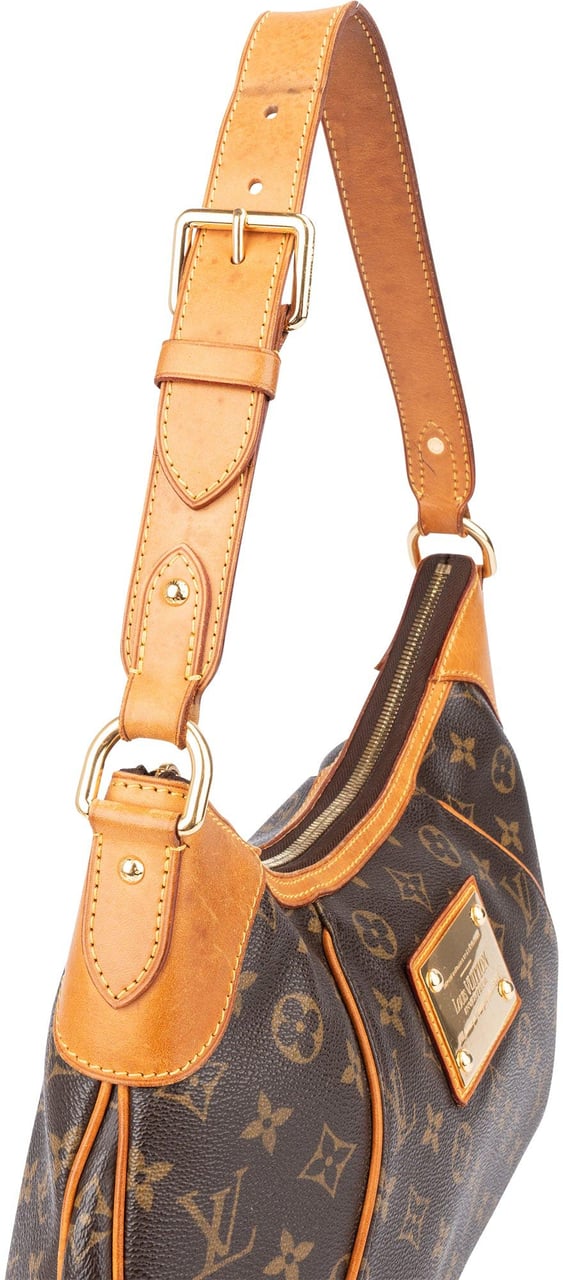 Louis Vuitton Louis Vuitton Canvas Monogram Thames GM Shoulder Bag Bruin