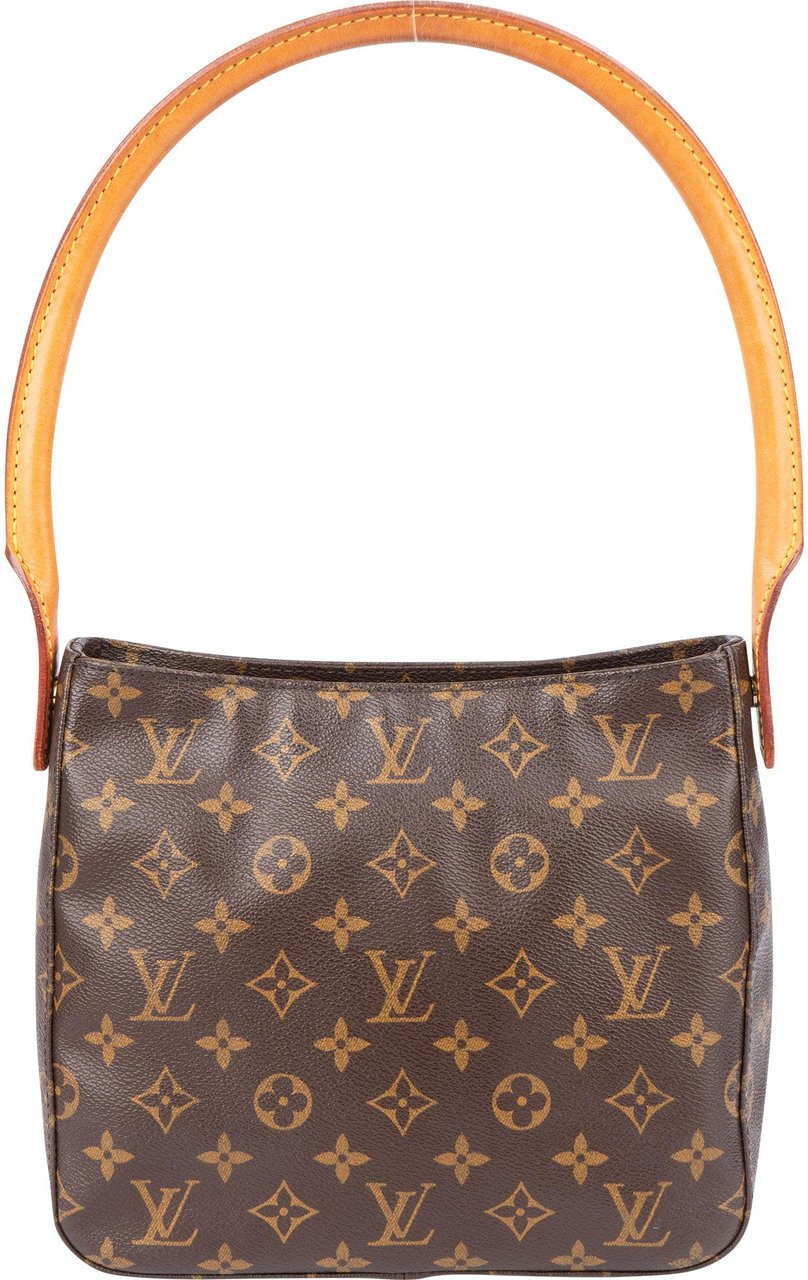 Louis Vuitton Louis Vuitton Canvas Monogram Looping MM Shoulder Bag Bruin