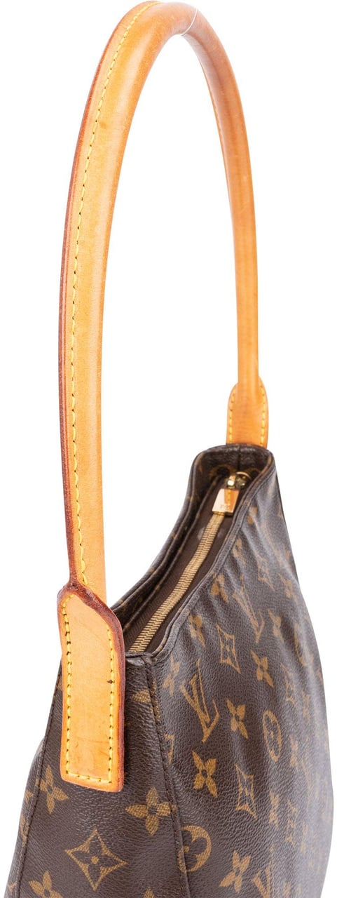 Louis Vuitton Louis Vuitton Canvas Monogram Looping MM Shoulder Bag Bruin