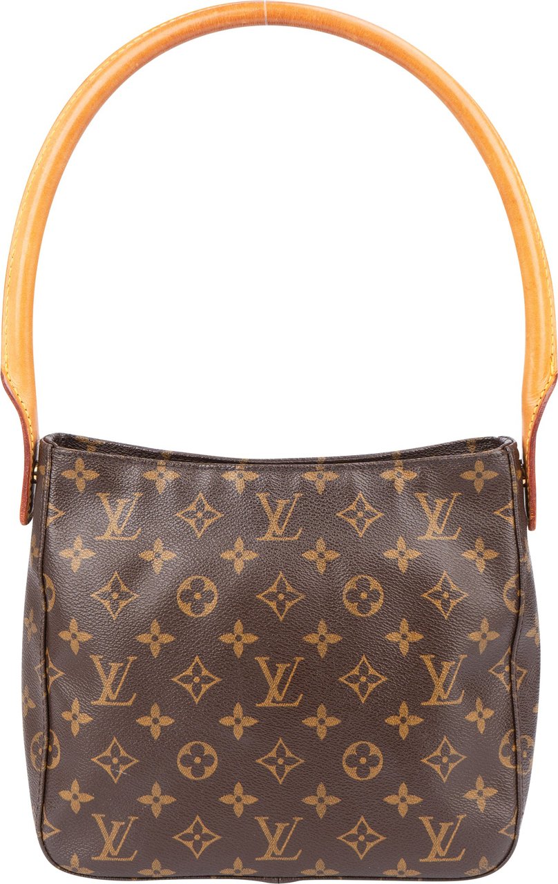 Louis Vuitton Louis Vuitton Canvas Monogram Looping MM Shoulder Bag Bruin
