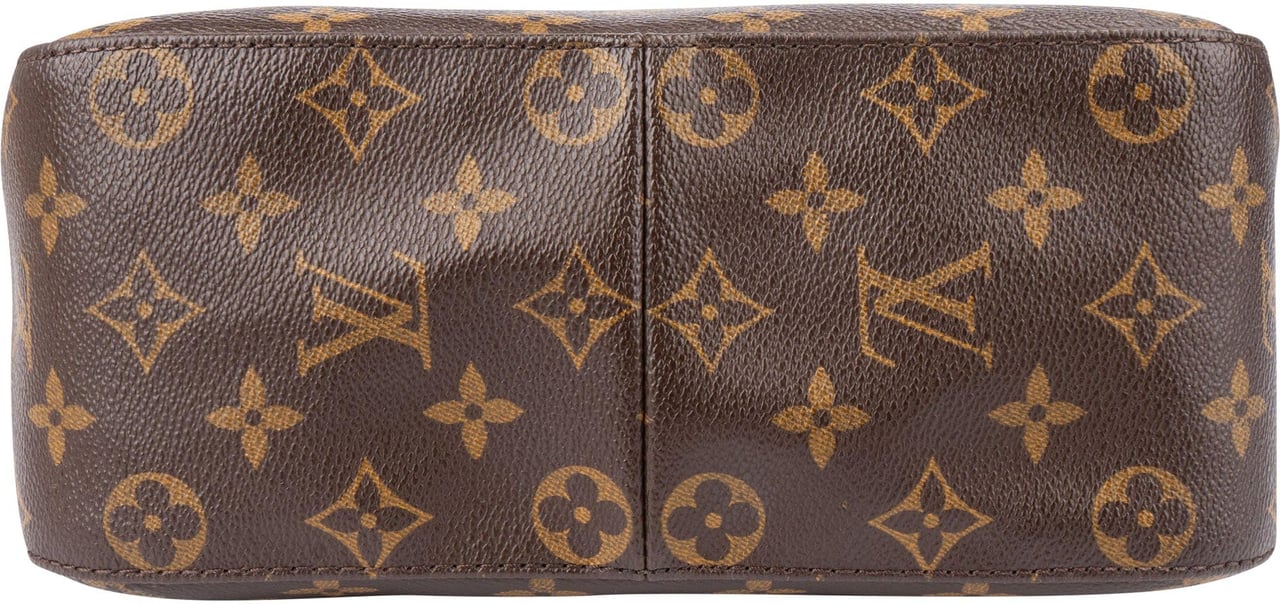 Louis Vuitton Louis Vuitton Canvas Monogram Looping MM Shoulder Bag Bruin