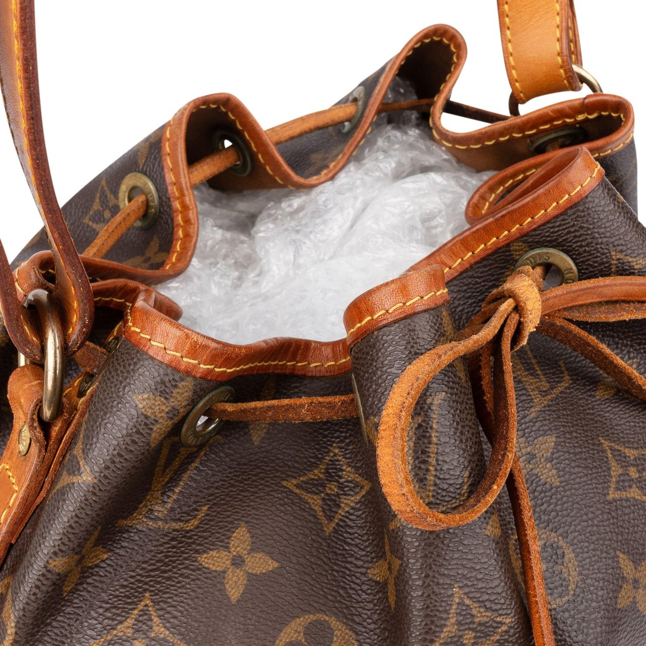 Louis Vuitton Louis Vuitton Canvas Monogram Sac Noe Petit Shoulder Bag Bruin