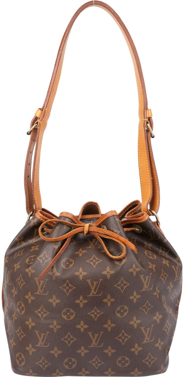 Louis Vuitton Louis Vuitton Canvas Monogram Sac Noe Petit Shoulder Bag Bruin