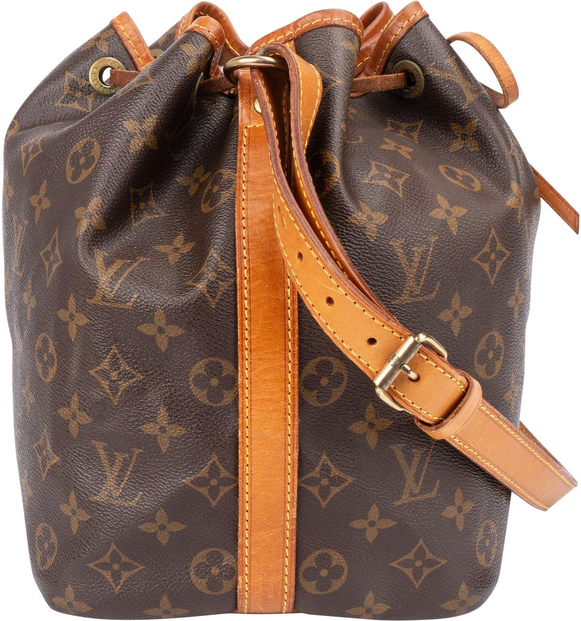 Louis Vuitton Louis Vuitton Canvas Monogram Sac Noe Petit Shoulder Bag Bruin