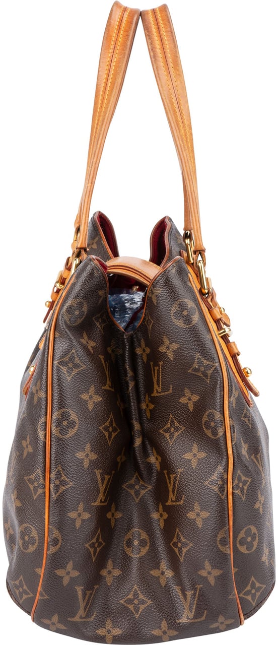Louis Vuitton Canvas Monogram Griet Handbag Bruin