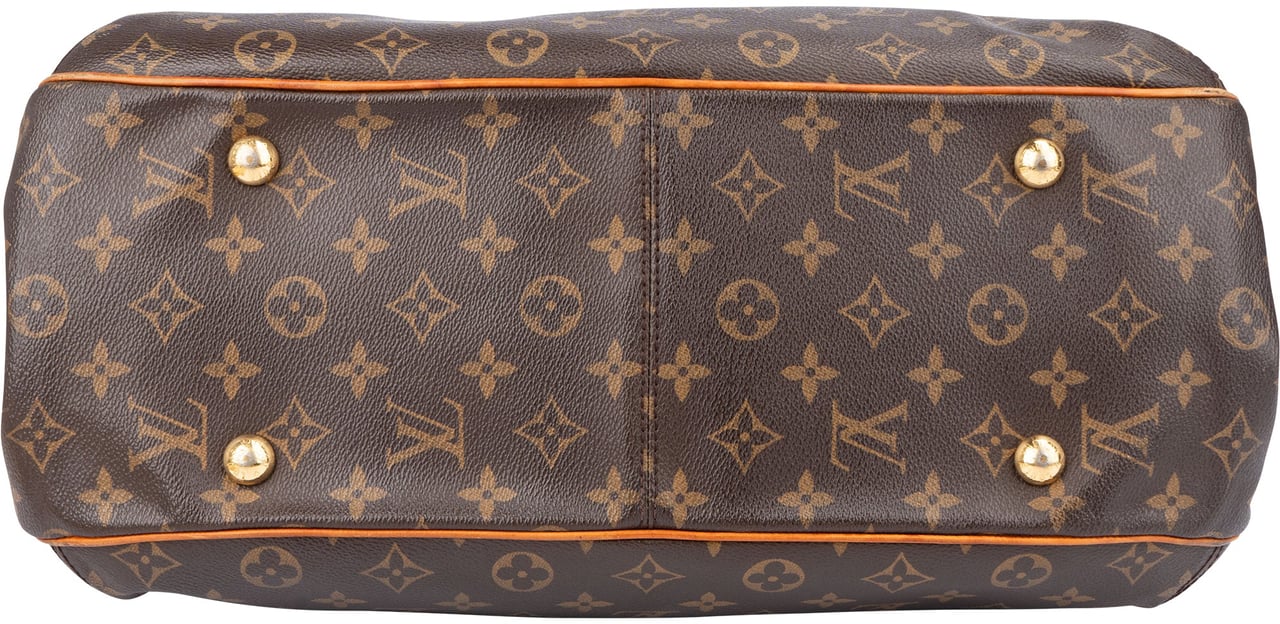 Louis Vuitton Canvas Monogram Griet Handbag Bruin
