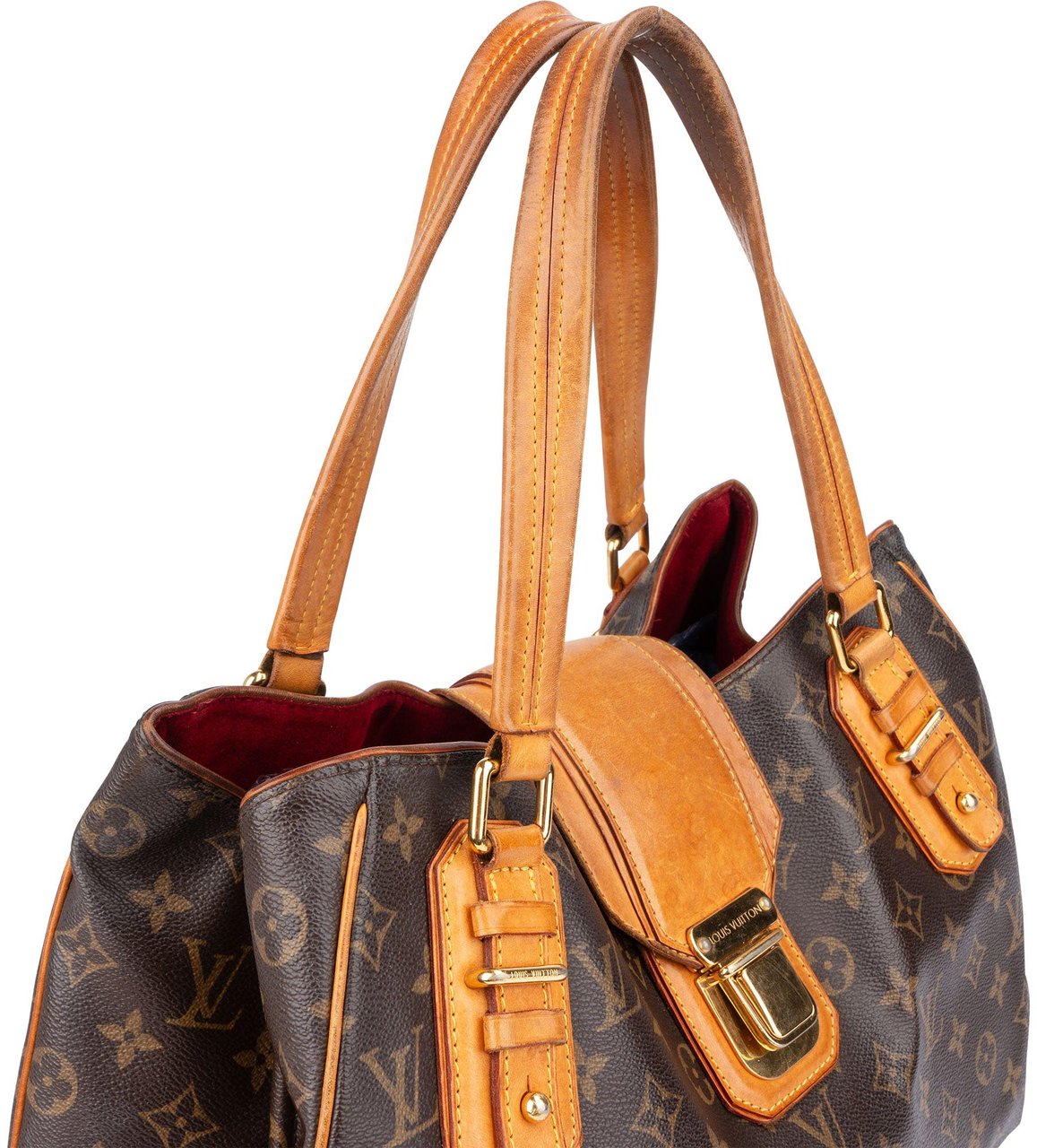 Louis Vuitton Louis Vuitton Canvas Monogram Griet Handbag Bruin