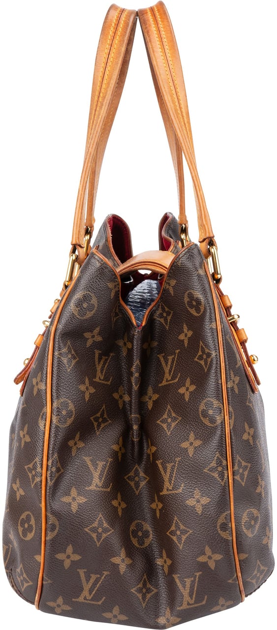 Louis Vuitton Canvas Monogram Griet Handbag Bruin