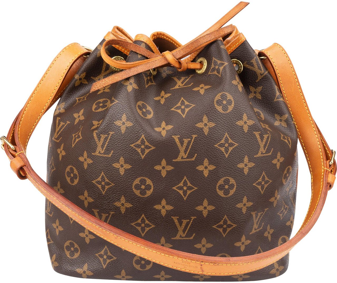 Louis Vuitton Louis Vuitton Canvas Monogram Sac Noe Petit Shoulder Bag Bruin