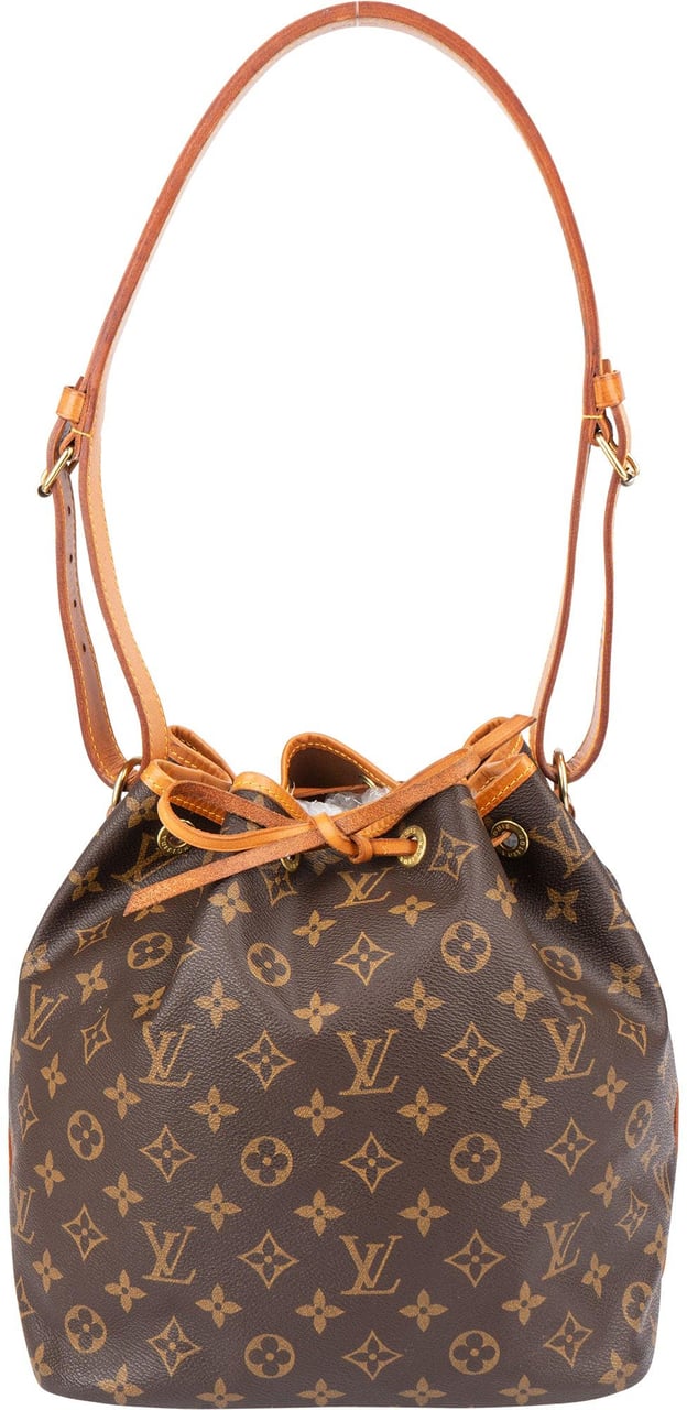 Louis Vuitton Louis Vuitton Canvas Monogram Sac Noe Petit Shoulder Bag Bruin