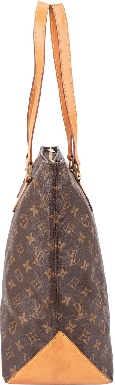 Louis Vuitton Louis Vuitton Canvas Monogram Cabas Mezzo Shoulder Bag Bruin