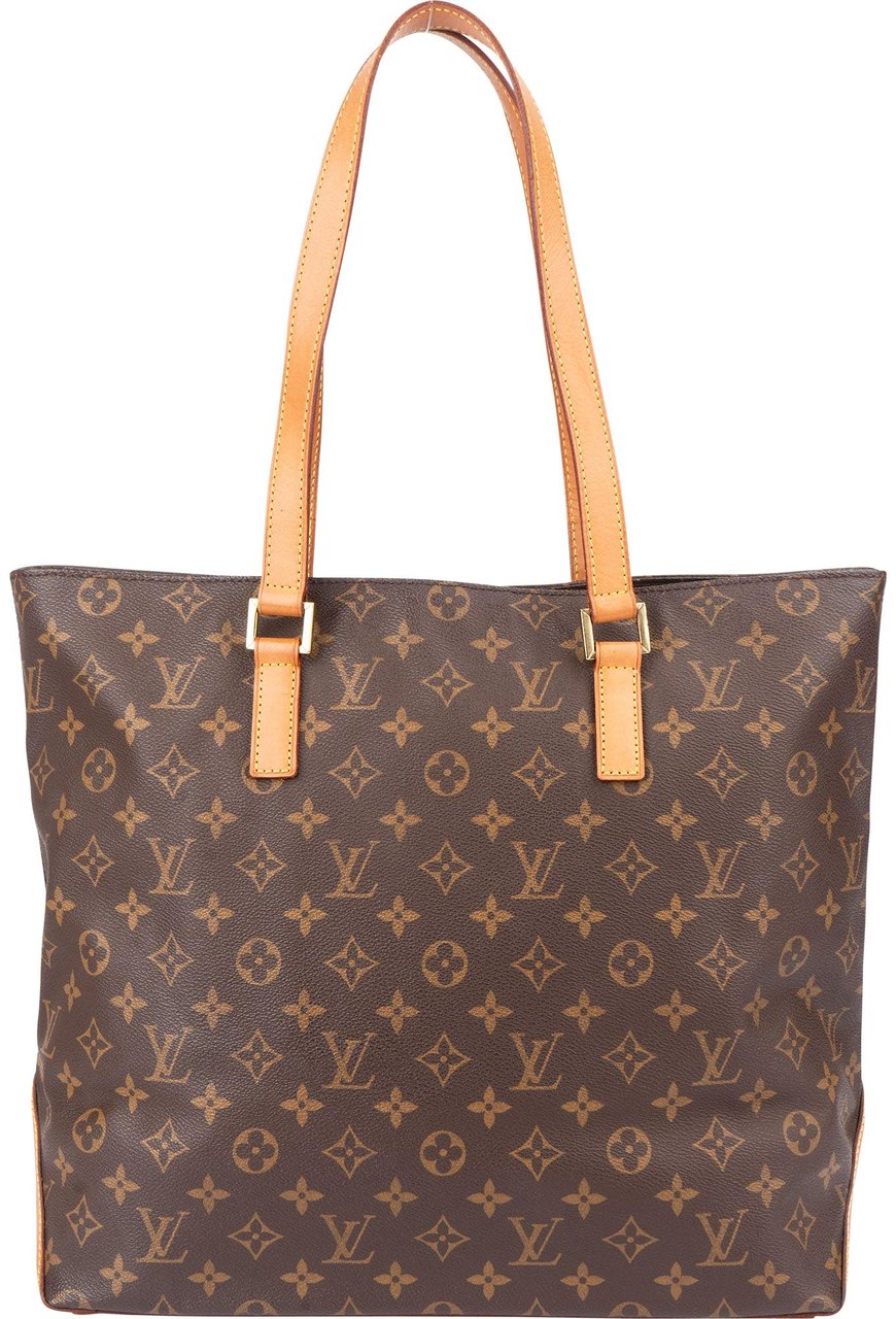 Louis Vuitton Louis Vuitton Canvas Monogram Cabas Mezzo Shoulder Bag Bruin