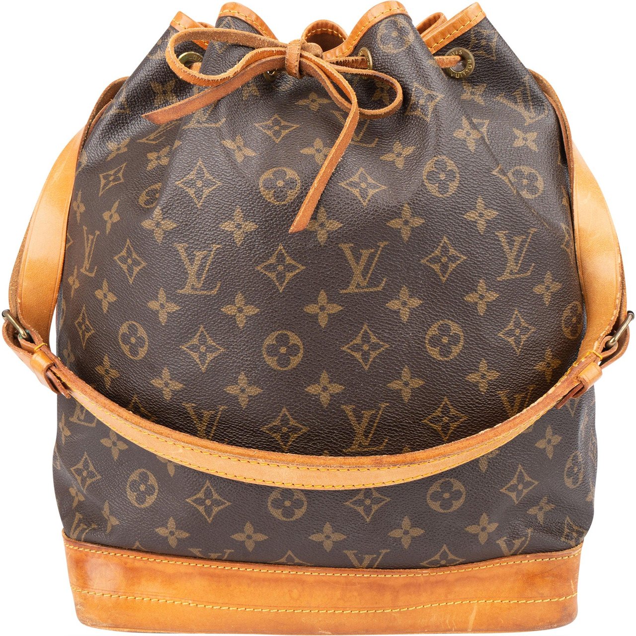 Louis Vuitton Louis Vuitton Canvas Monogram Sac Noe Grande Shoulder Bag Bruin