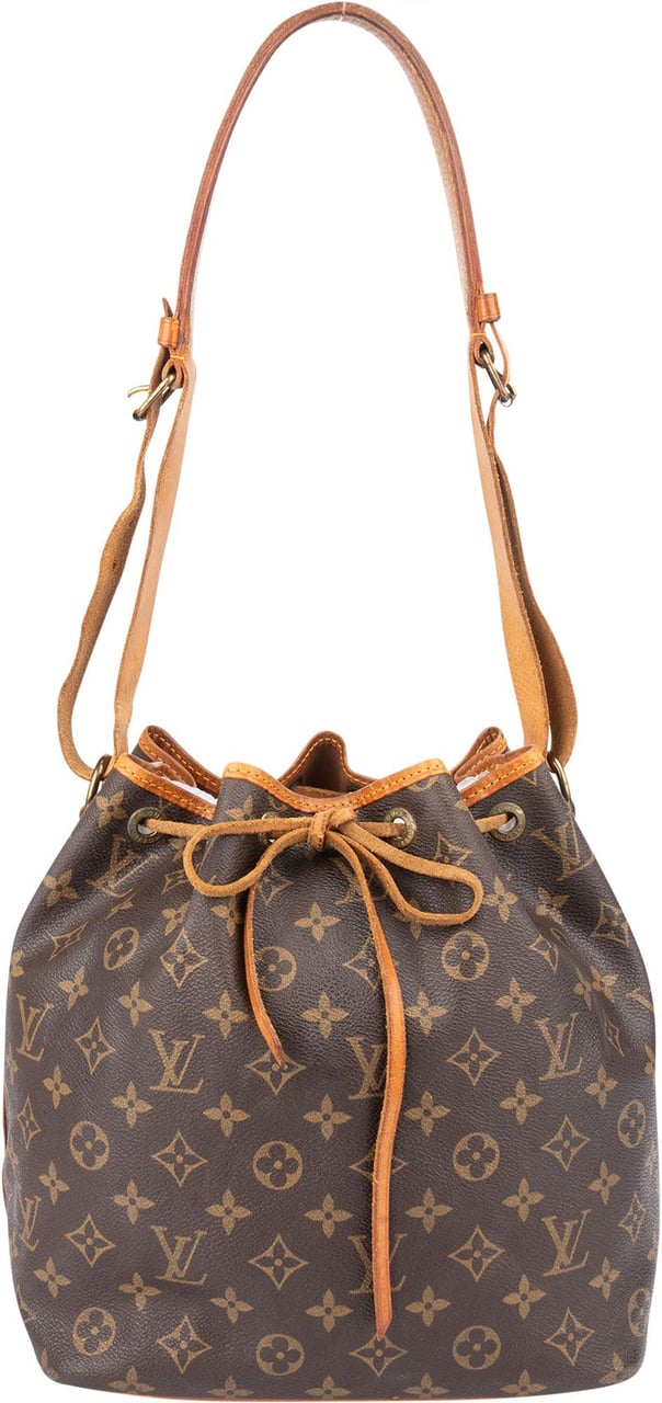Louis Vuitton Louis Vuitton Canvas Monogram Sac Noe Petit Shoulder Bag Bruin