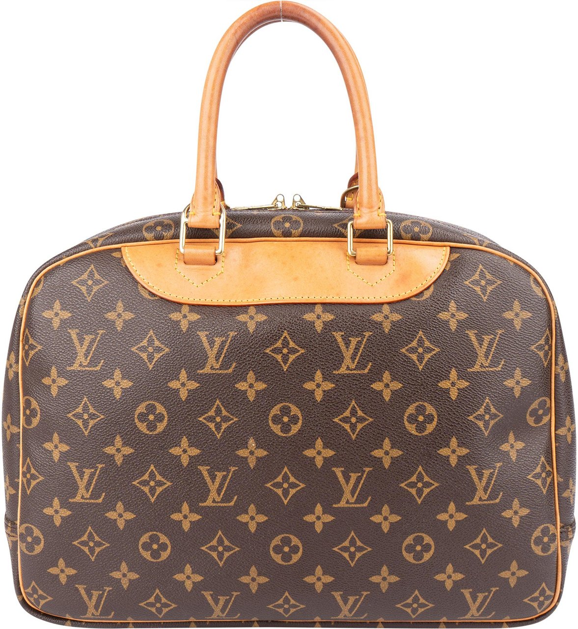 Louis Vuitton Louis Vuitton Canvas Monogram Deauville Handbag Bruin
