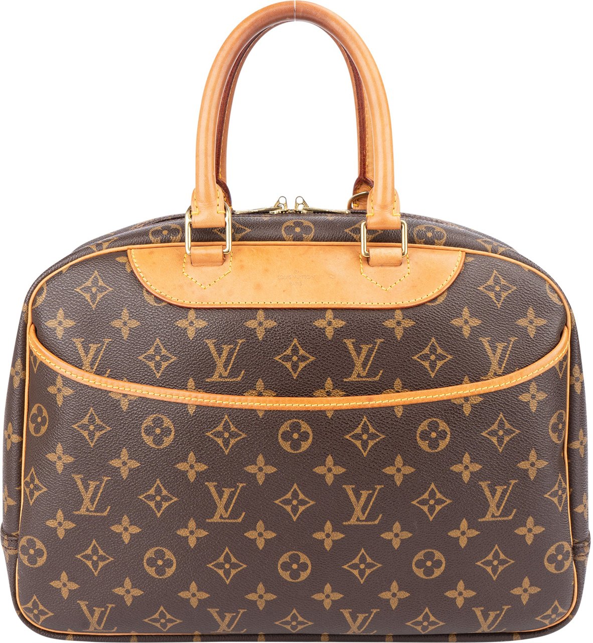Louis Vuitton Louis Vuitton Canvas Monogram Deauville Handbag Bruin