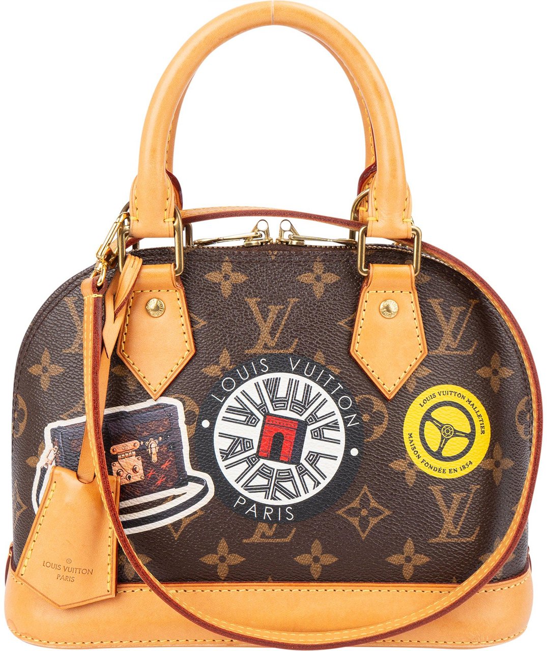 Louis Vuitton Louis Vuitton Limited Worldtour Alma BB Handbag Bruin