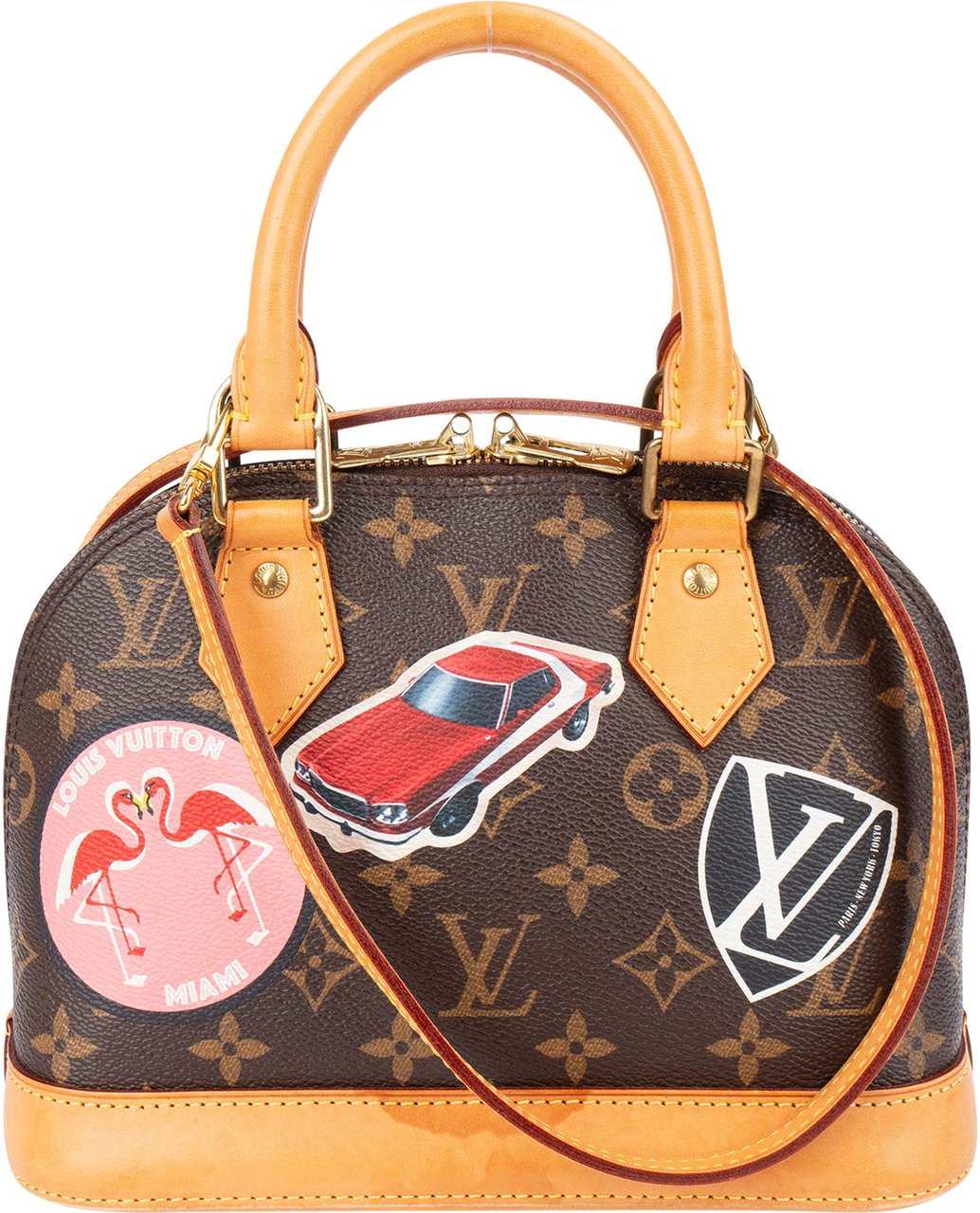 Louis Vuitton Louis Vuitton Limited Worldtour Alma BB Handbag Bruin