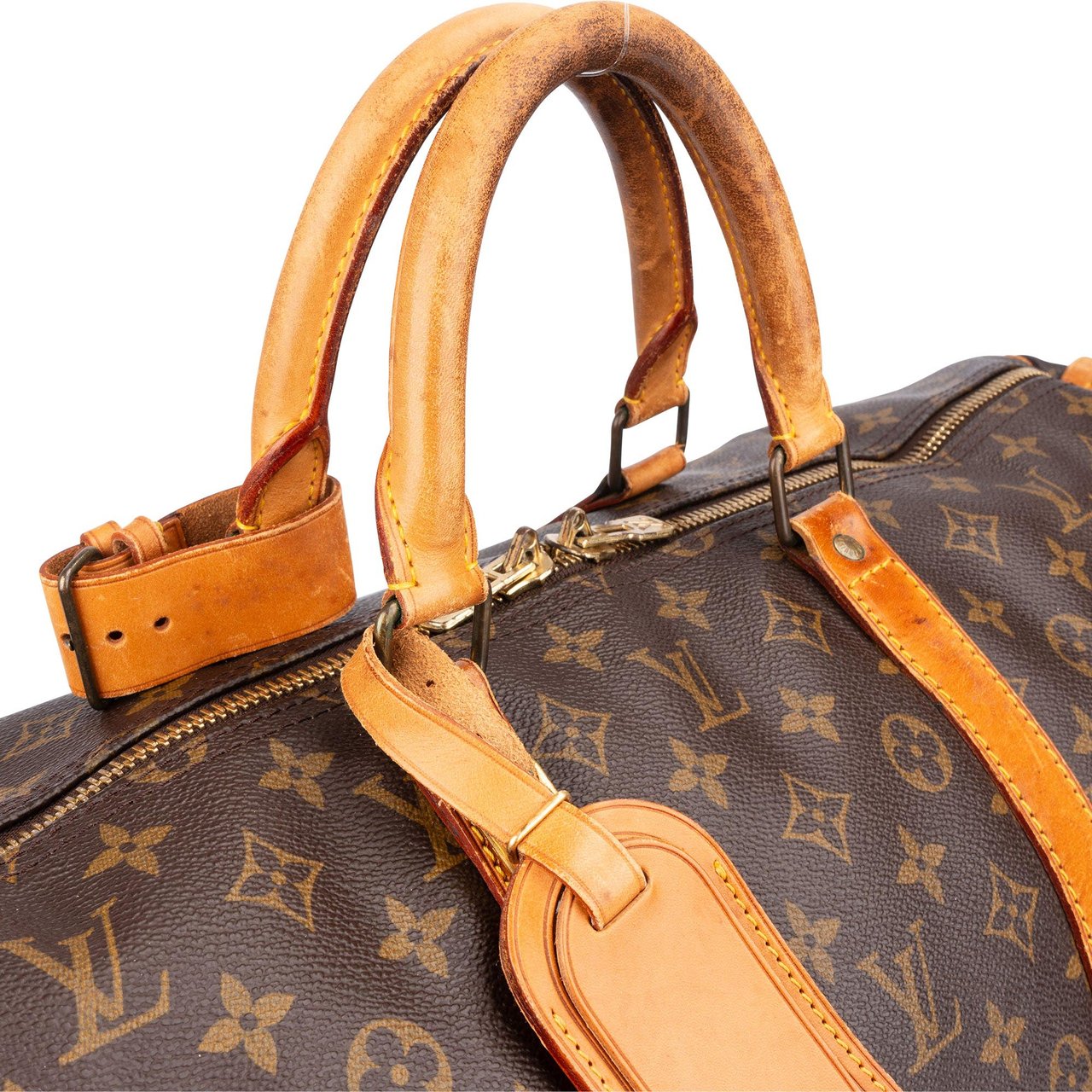Louis Vuitton Louis Vuitton Canvas Monogram Keepall 55 Bruin