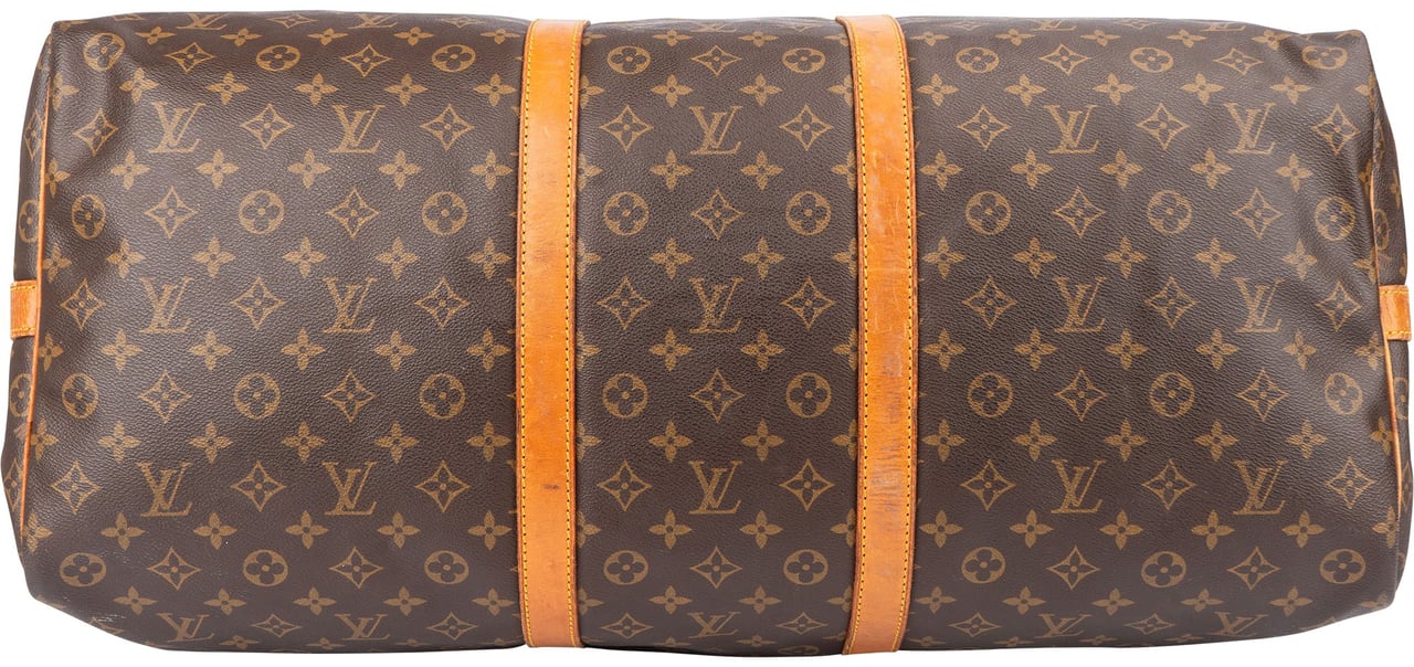 Louis Vuitton Louis Vuitton Canvas Monogram Keepall 60 Bandouliere Bruin