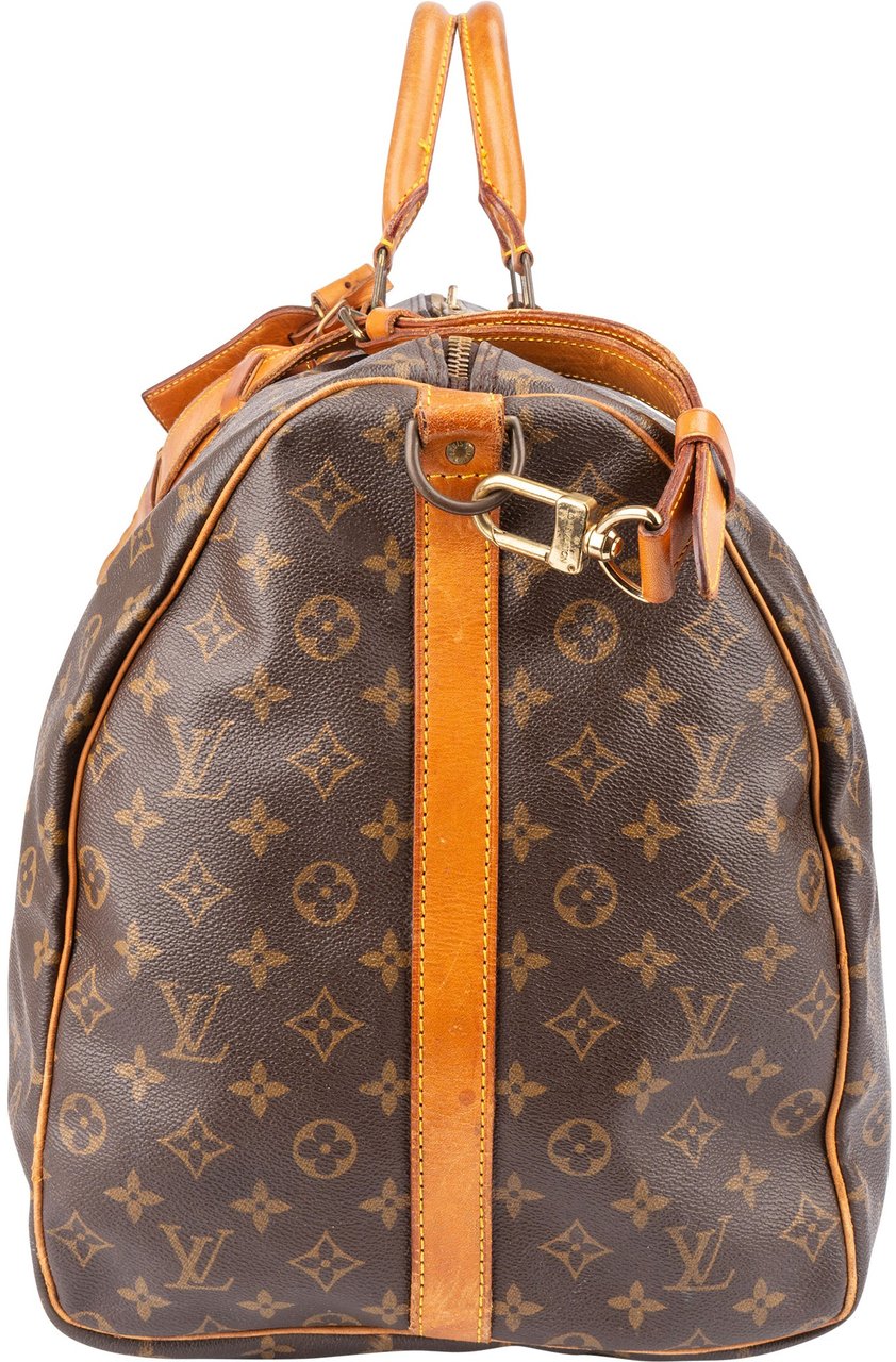 Louis Vuitton Louis Vuitton Canvas Monogram Keepall 60 Bandouliere Bruin