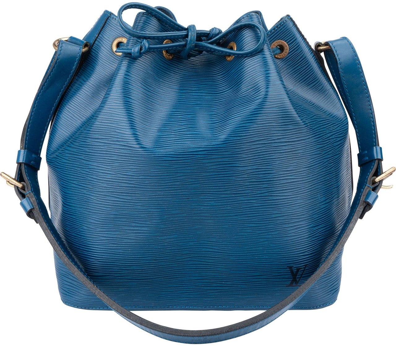 Louis Vuitton Louis Vuitton Bleu Epi Leather Sac Noe Petit Shoulder Bag Blauw