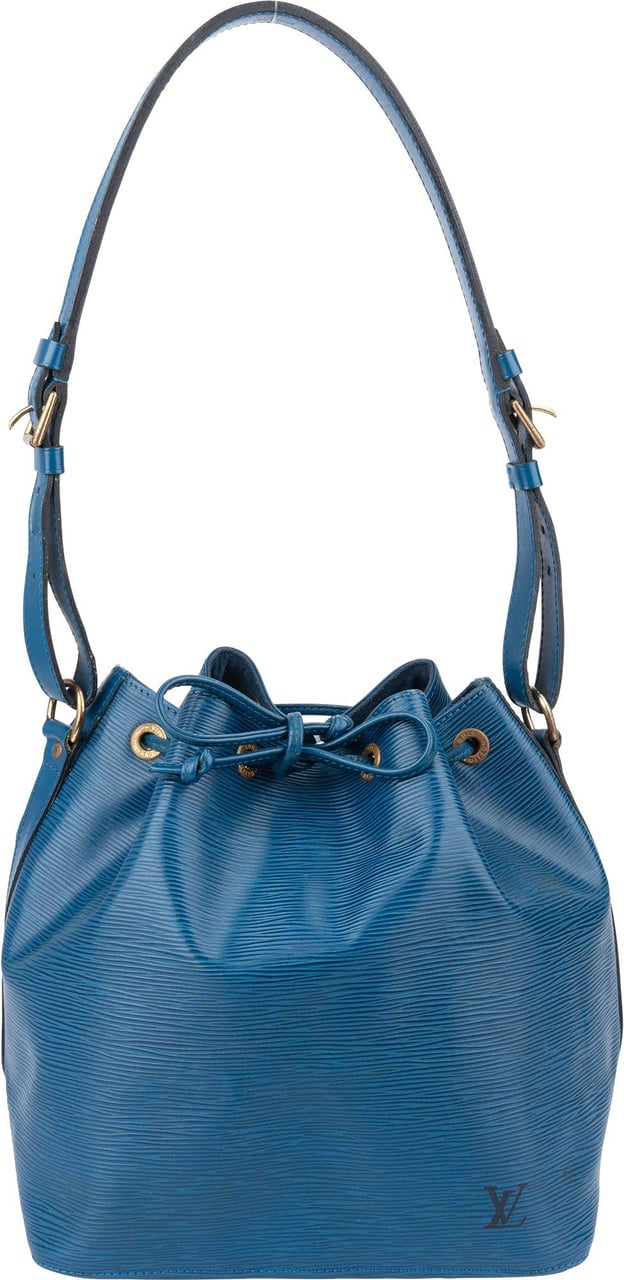 Louis Vuitton Louis Vuitton Bleu Epi Leather Sac Noe Petit Shoulder Bag Blauw