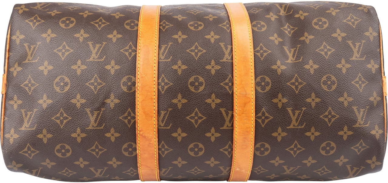 Louis Vuitton Louis Vuitton Canvas Monogram Keepall 45 Bandouliere Bruin