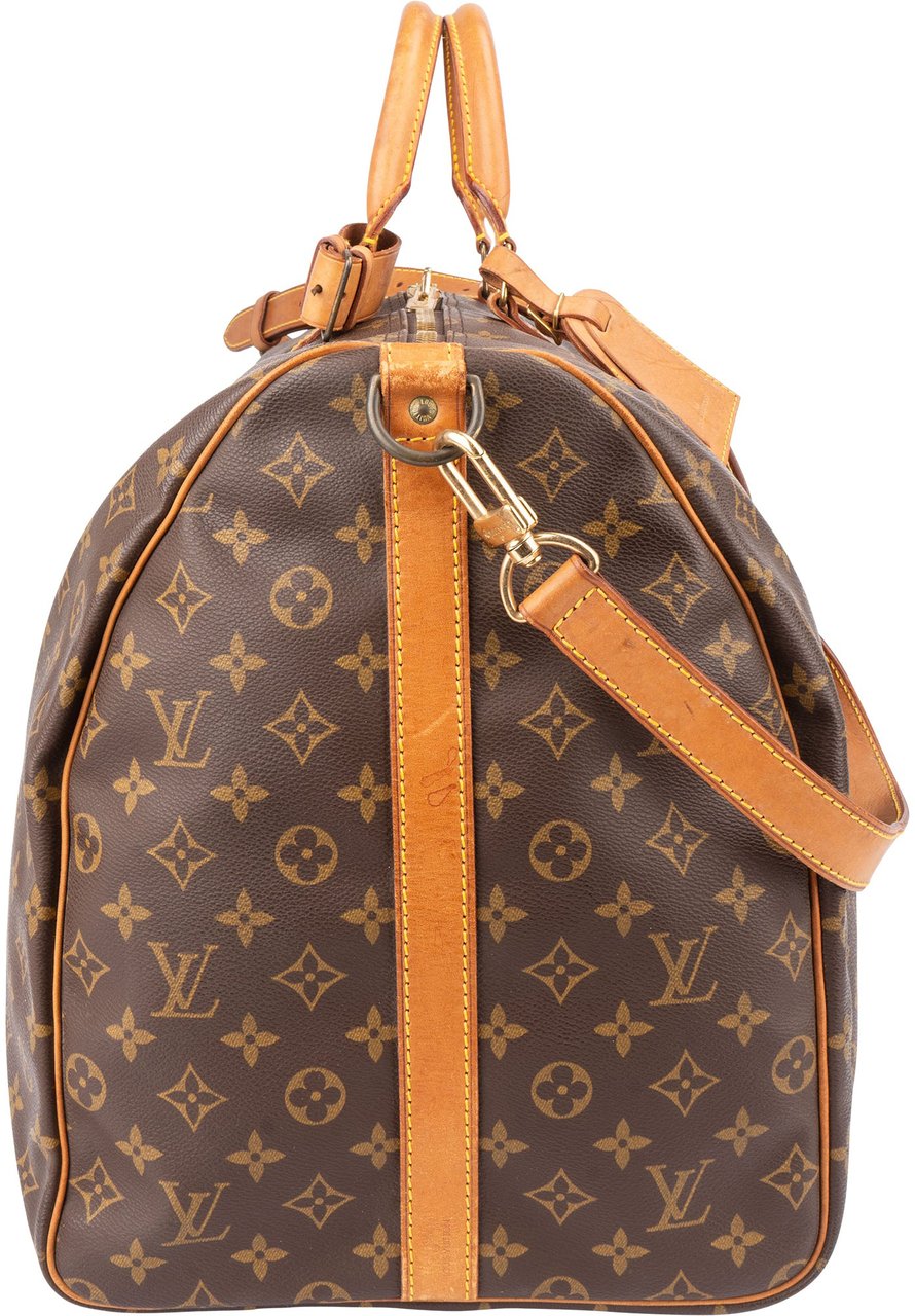 Louis Vuitton Louis Vuitton Canvas Monogram Keepall 60 Bandouliere Bruin