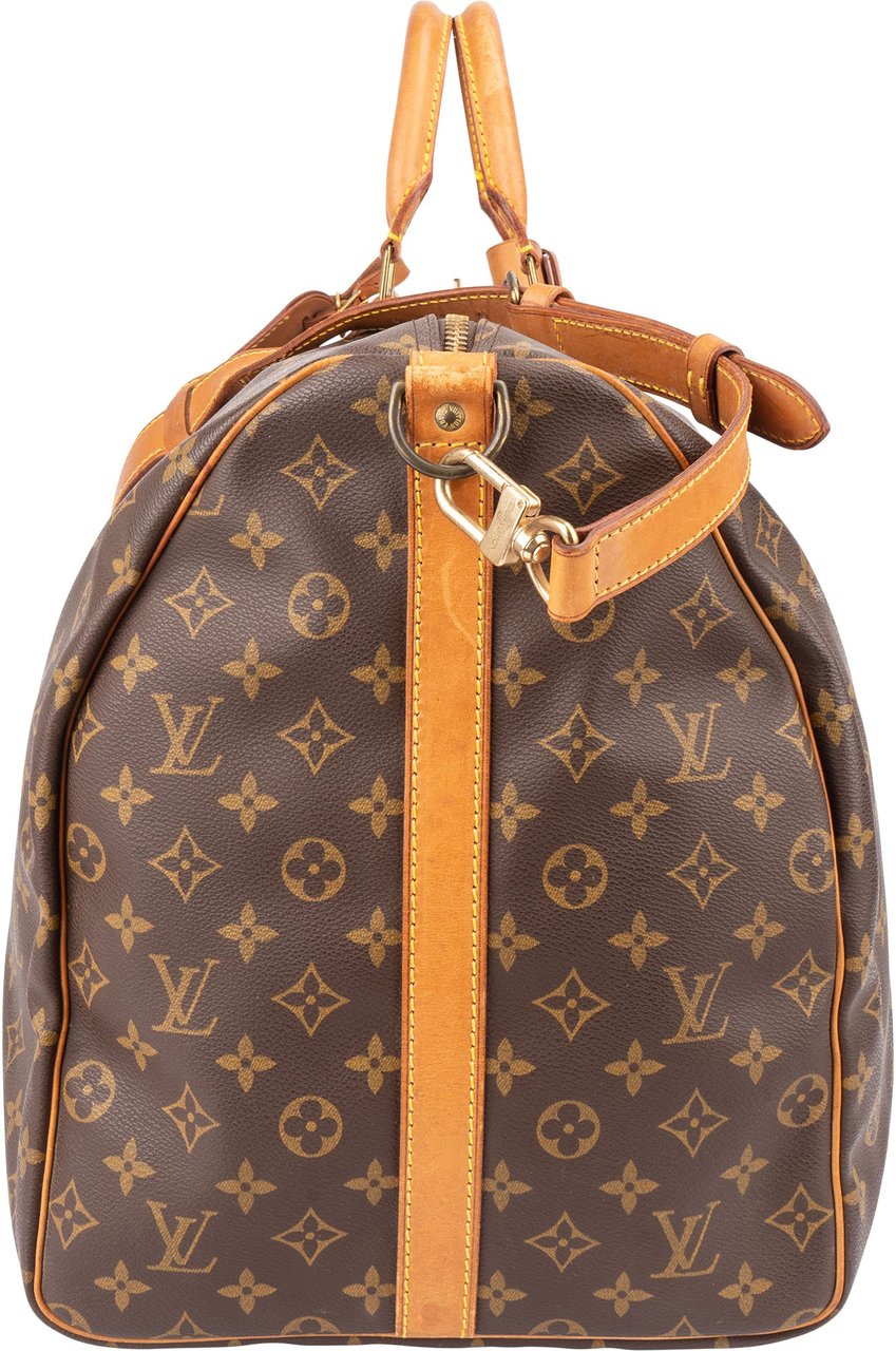 Louis Vuitton Louis Vuitton Canvas Monogram Keepall 60 Bandouliere Bruin