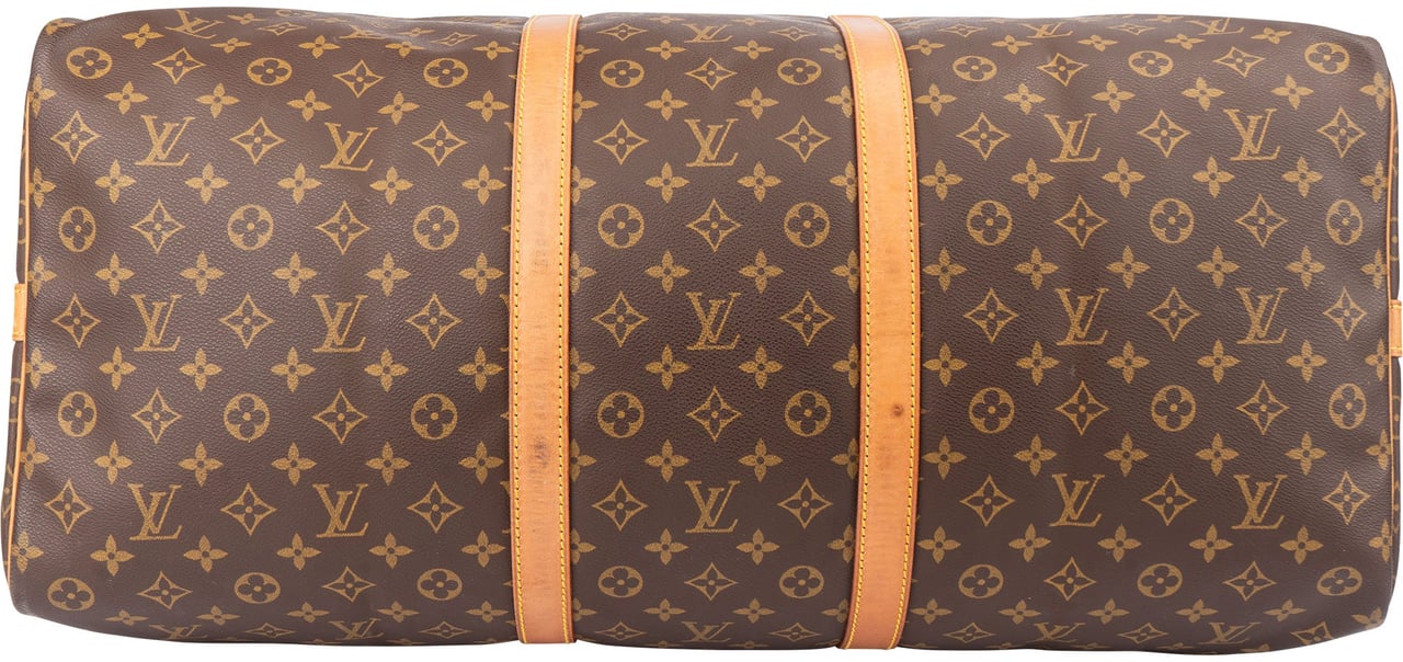 Louis Vuitton Louis Vuitton Canvas Monogram Keepall 60 Bandouliere Bruin