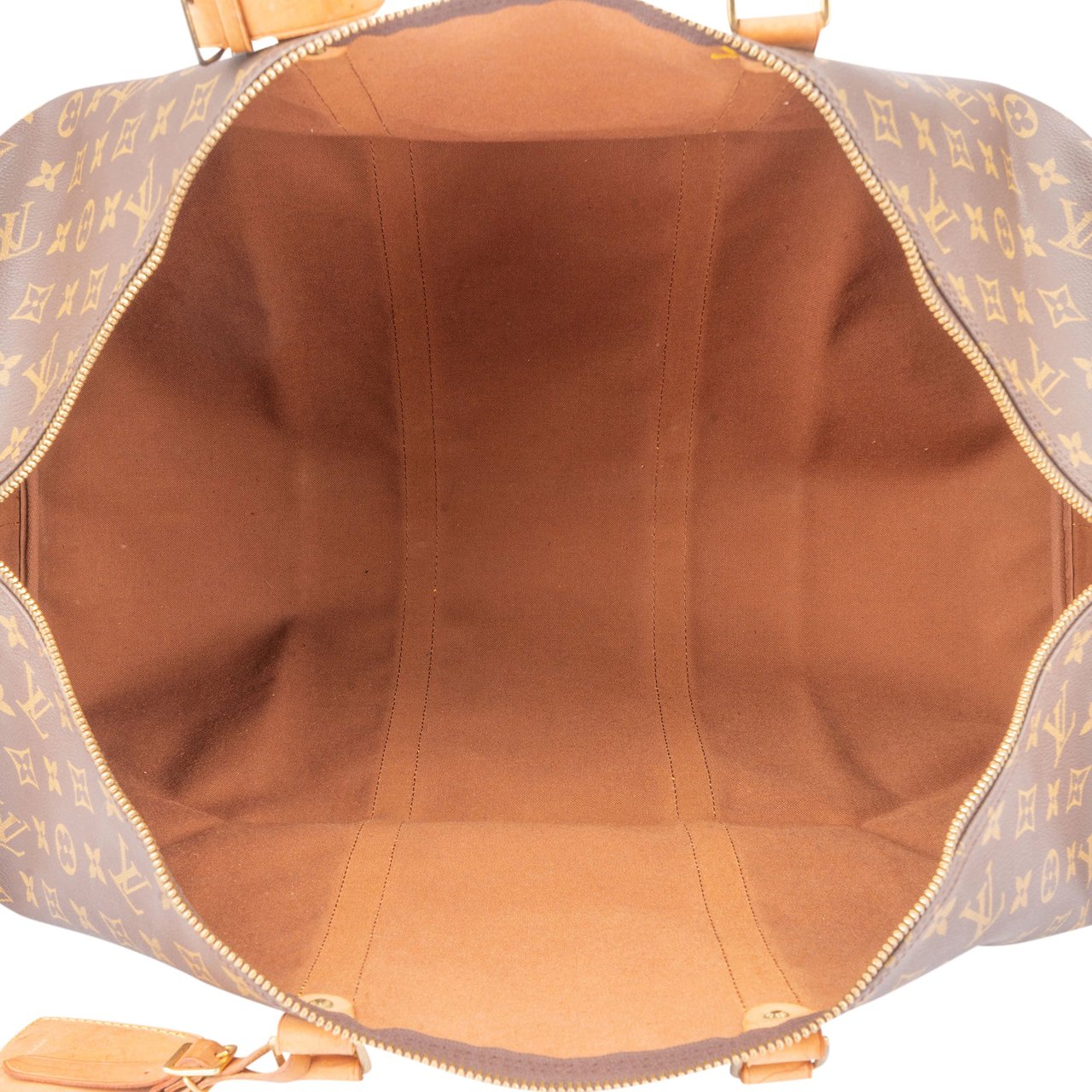 Louis Vuitton Louis Vuitton Canvas Monogram Keepall 60 Bandouliere Bruin