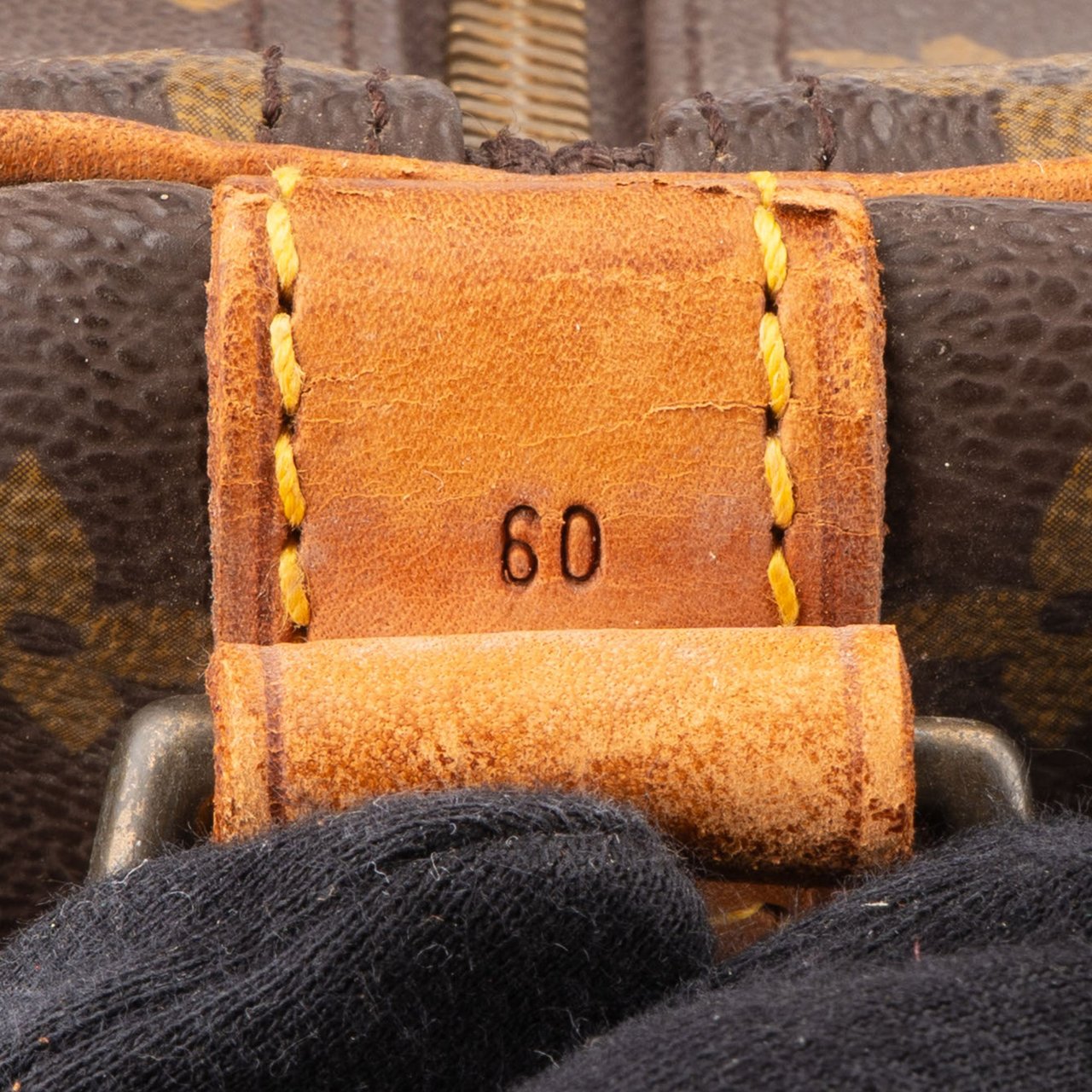 Louis Vuitton Louis Vuitton Canvas Monogram Keepall 60 Bandouliere Bruin