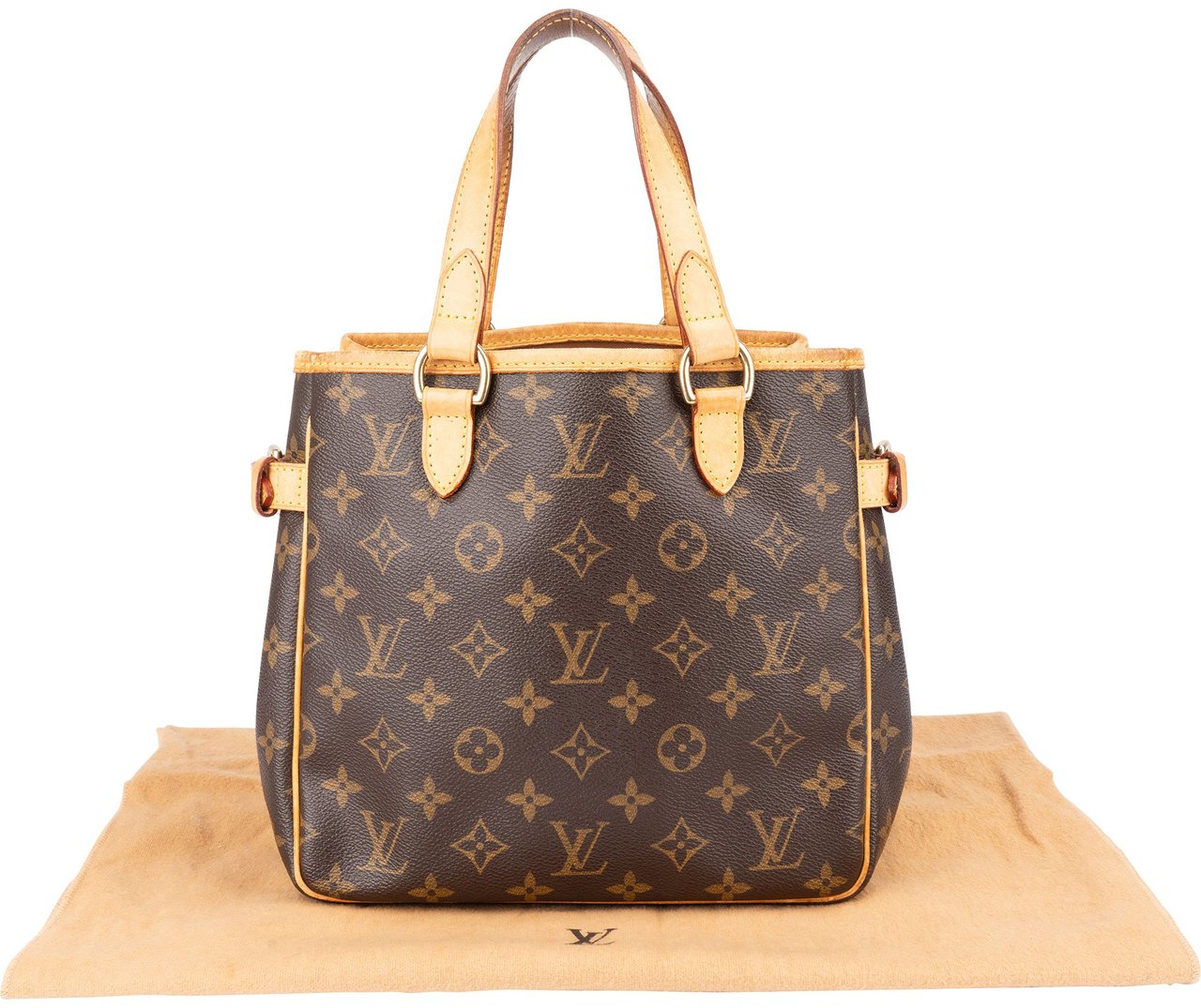 Louis Vuitton Louis Vuitton Canvas Monogram Batignolles PM Handbag Bruin