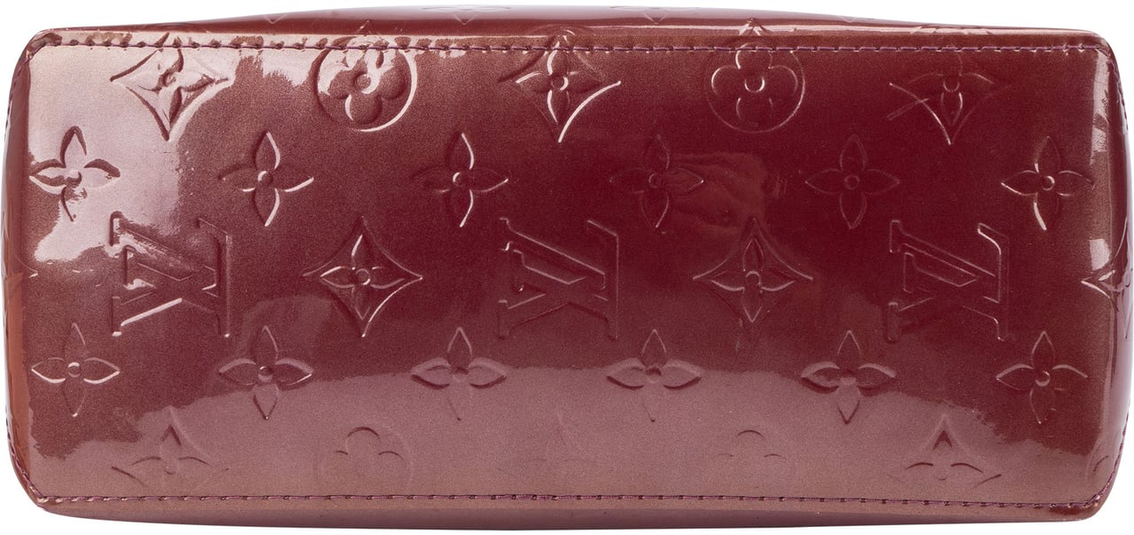 Louis Vuitton Louis Vernis Monogram Reade PM Handbag Paars
