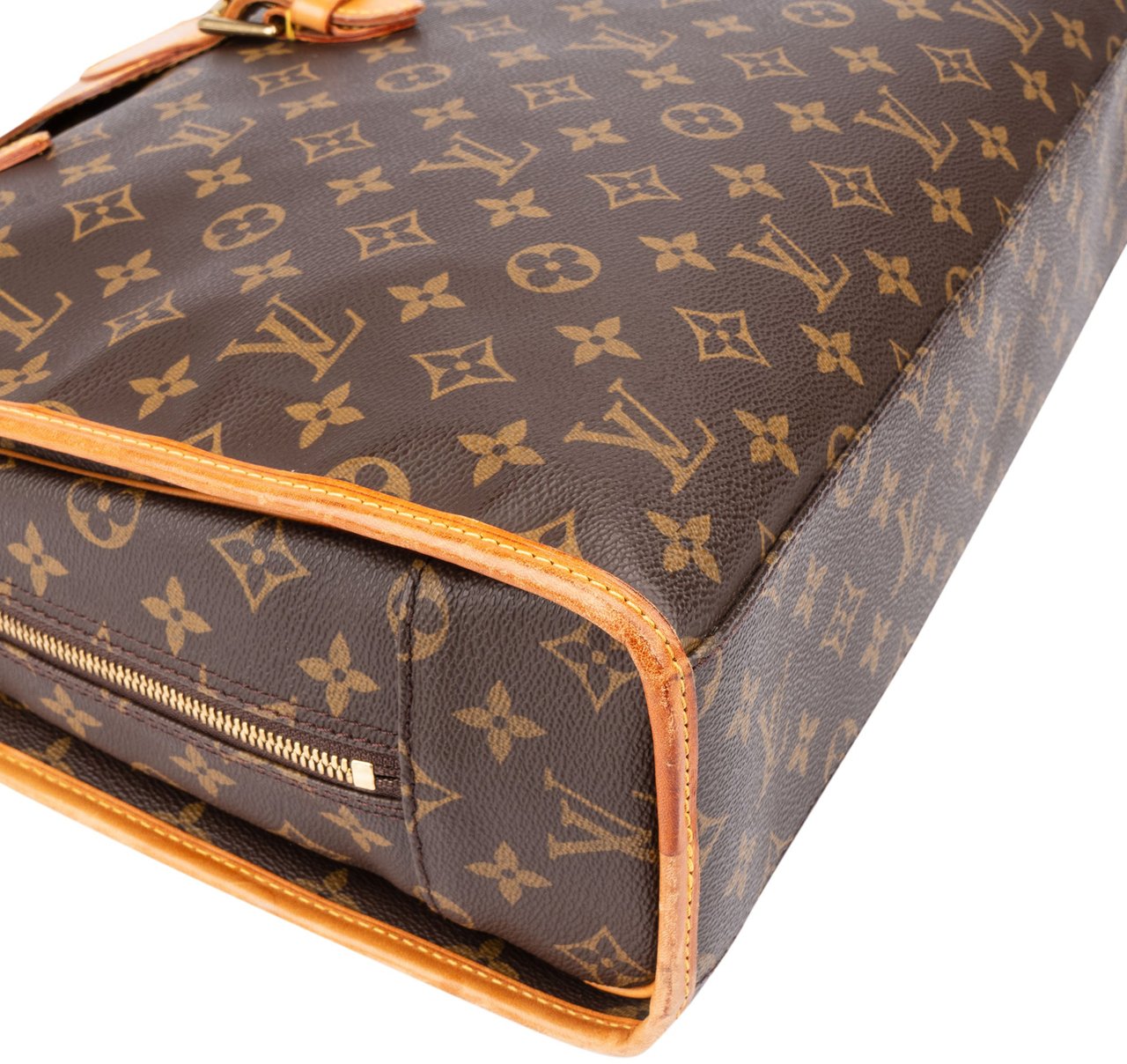 Louis Vuitton Canvas Monogram Rivoli Handbag Bruin