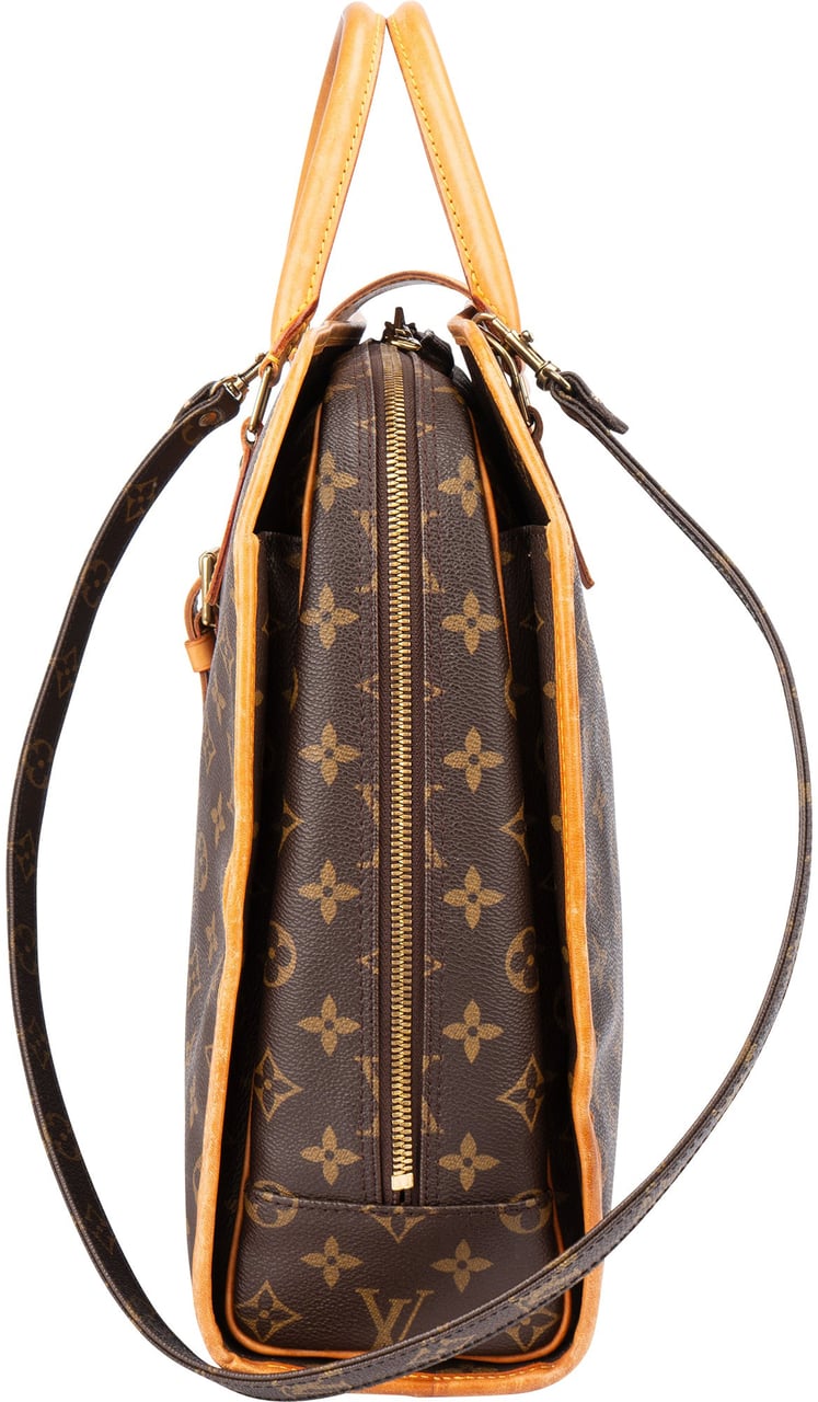 Louis Vuitton Canvas Monogram Rivoli Handbag Bruin