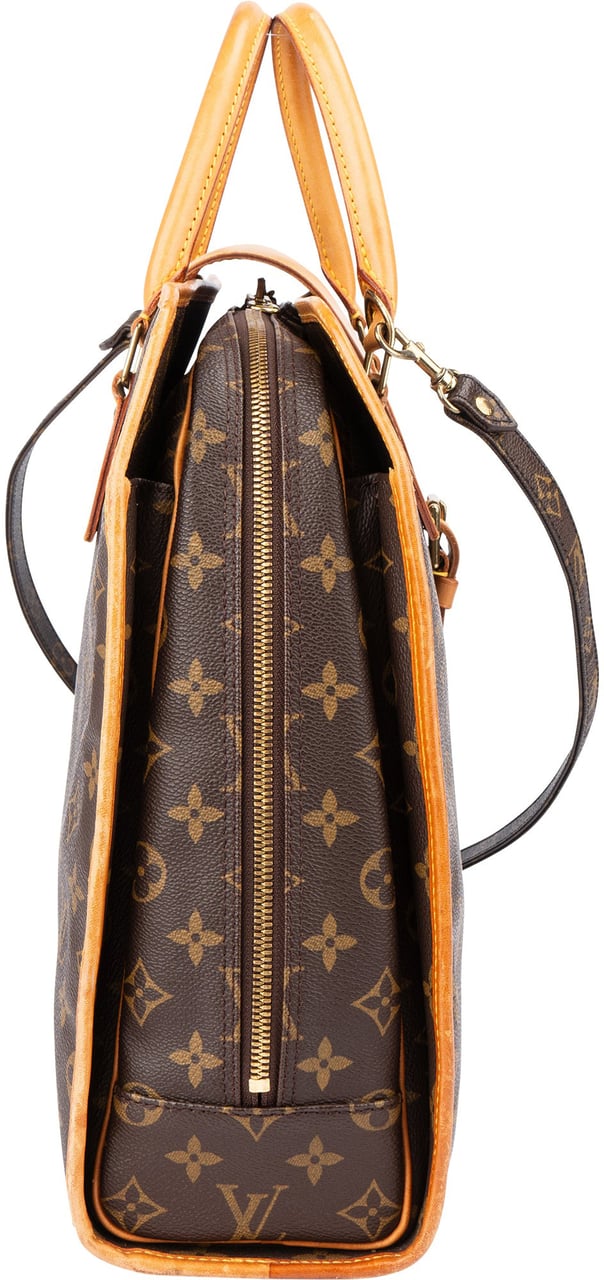 Louis Vuitton Canvas Monogram Rivoli Handbag Bruin