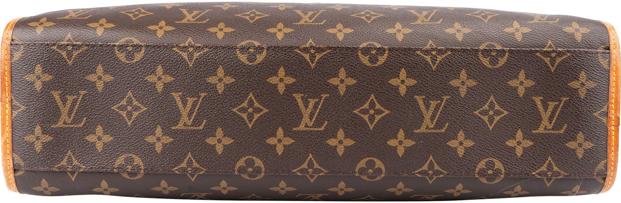 Louis Vuitton Canvas Monogram Rivoli Handbag Bruin