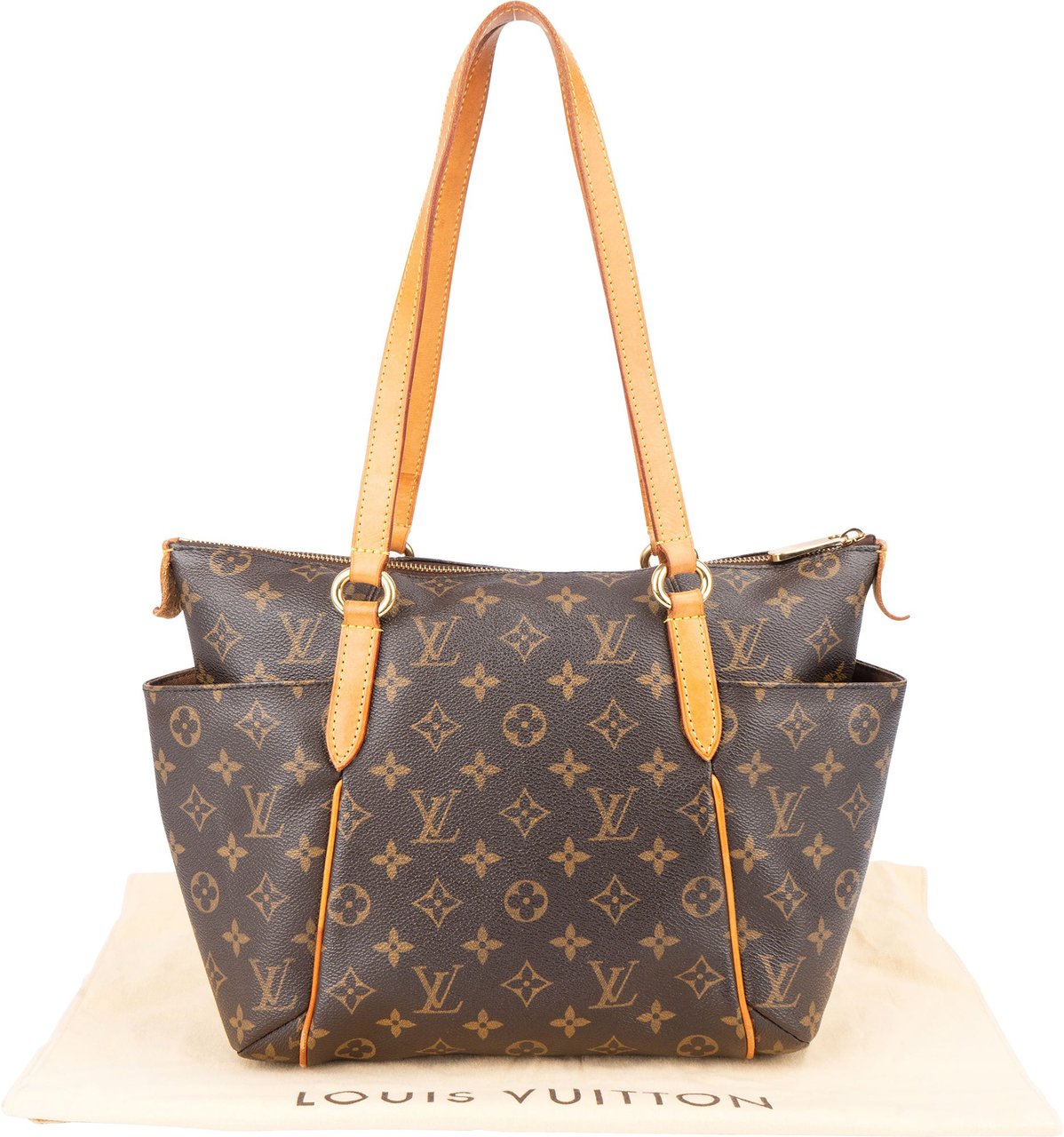 Louis Vuitton Louis Vuitton Canvas Monogram Totally PM Handbag Bruin