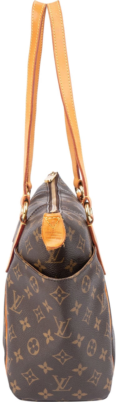 Louis Vuitton Louis Vuitton Canvas Monogram Totally PM Handbag Bruin