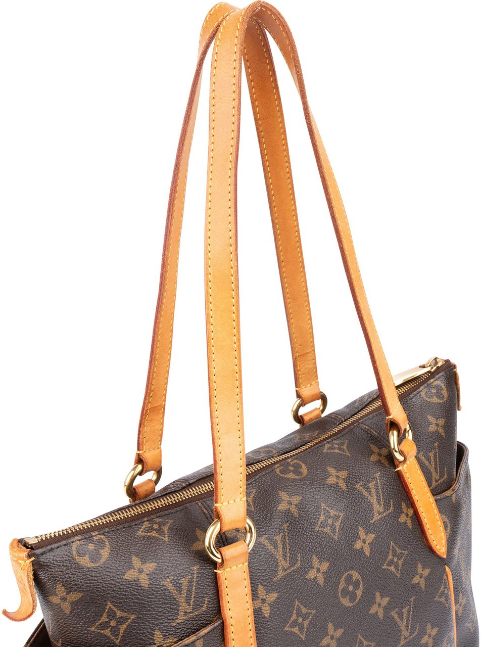 Louis Vuitton Louis Vuitton Canvas Monogram Totally PM Handbag Bruin